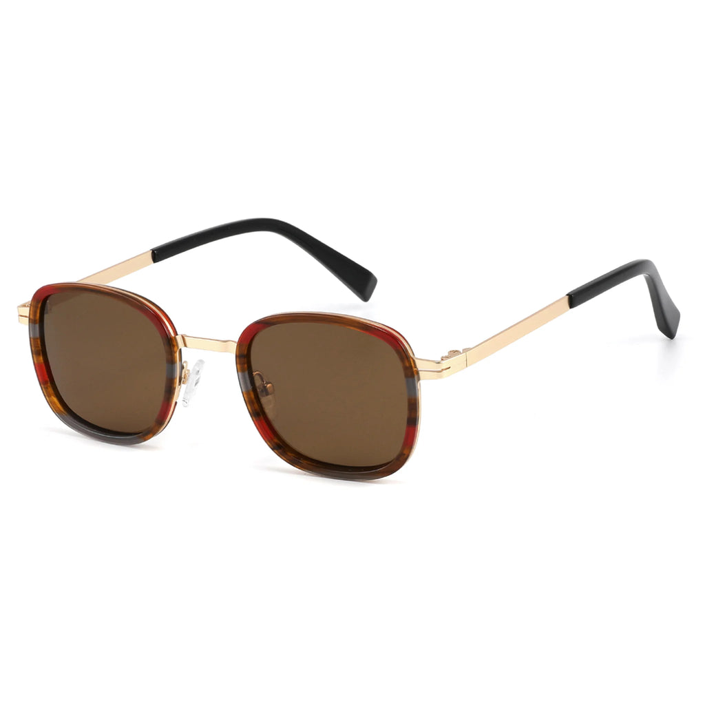 Occhiali da sole quadrati in acetato e metallo JT-GLT8838 - Joyiris Eyewear