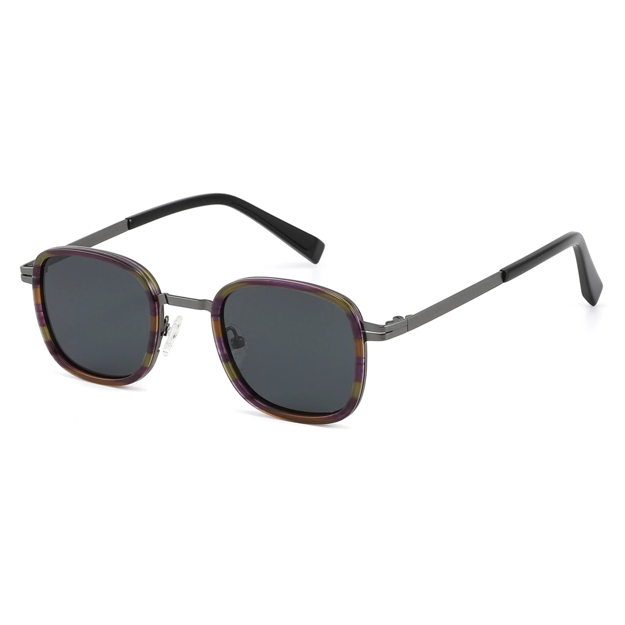 Occhiali da sole quadrati in acetato e metallo JT-GLT8838 - Joyiris Eyewear
