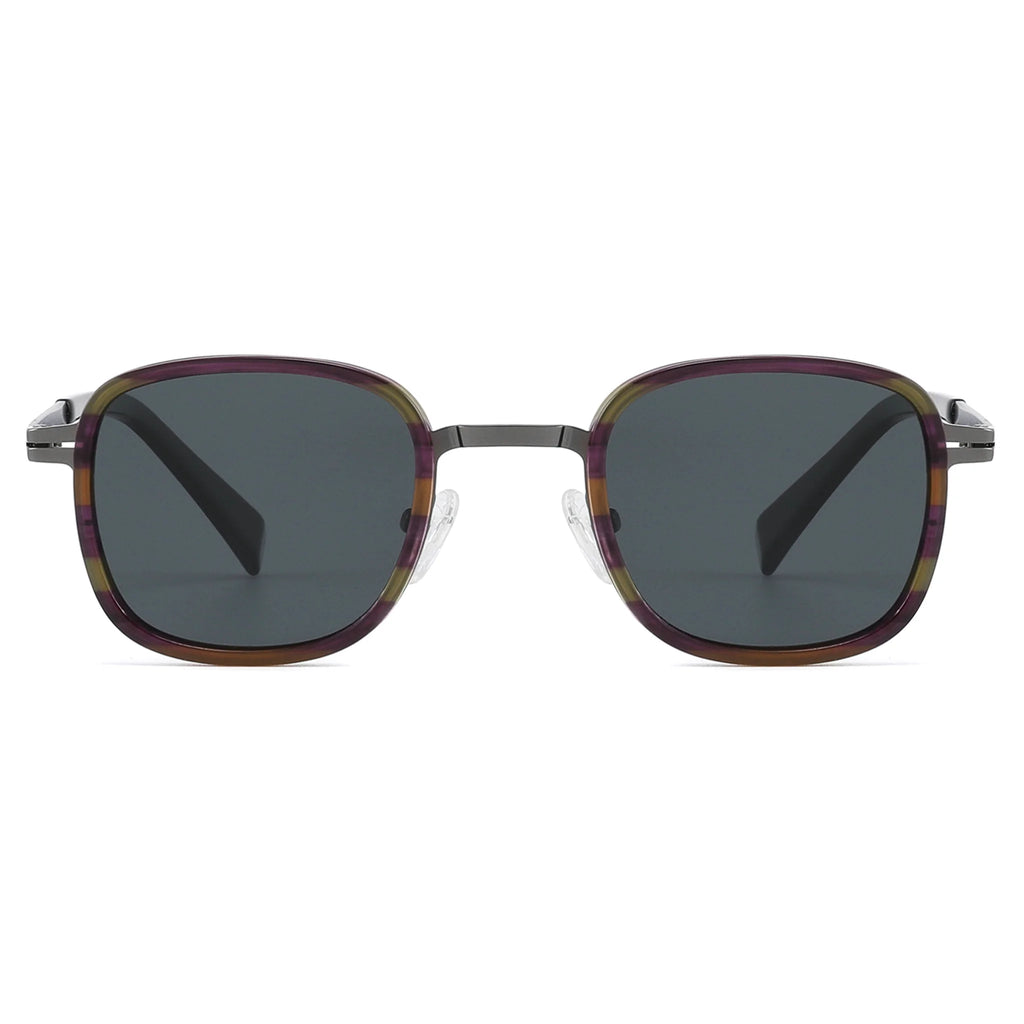 Occhiali da sole quadrati in acetato e metallo JT-GLT8838 - Joyiris Eyewear