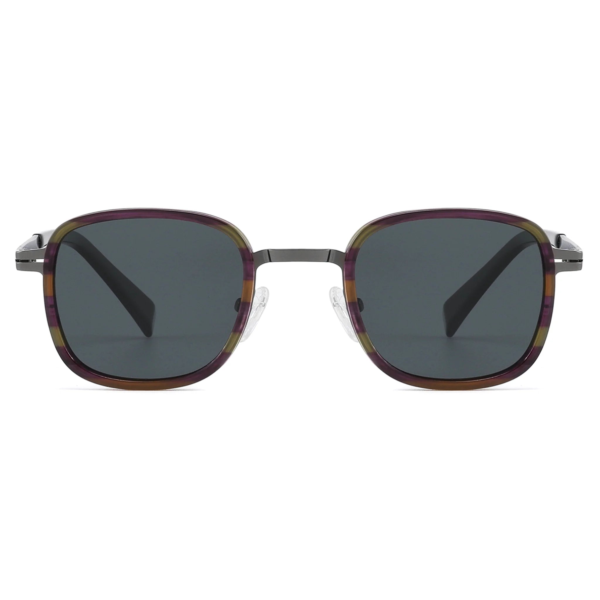 Occhiali da sole quadrati in acetato e metallo JT-GLT8838 - Joyiris Eyewear