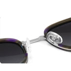 Occhiali da sole quadrati in acetato e metallo JT-GLT8838 - Joyiris Eyewear