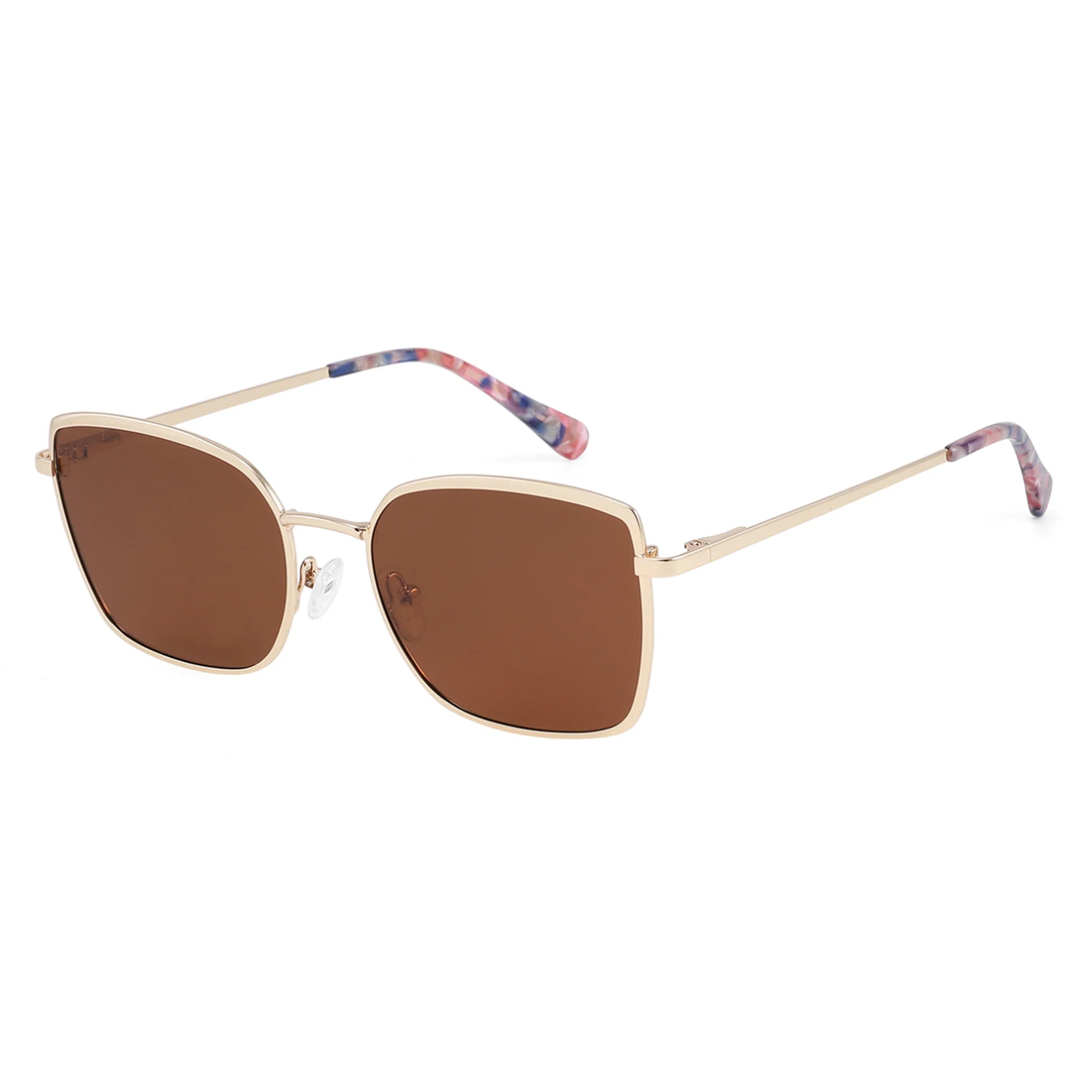 Occhiali da sole rettangolari in metallo JT-GLT8880 - Joyiris Eyewear
