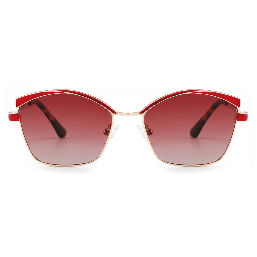 Occhiali da sole geometrici in metallo JT-GLT8887 - Joyiris Eyewear