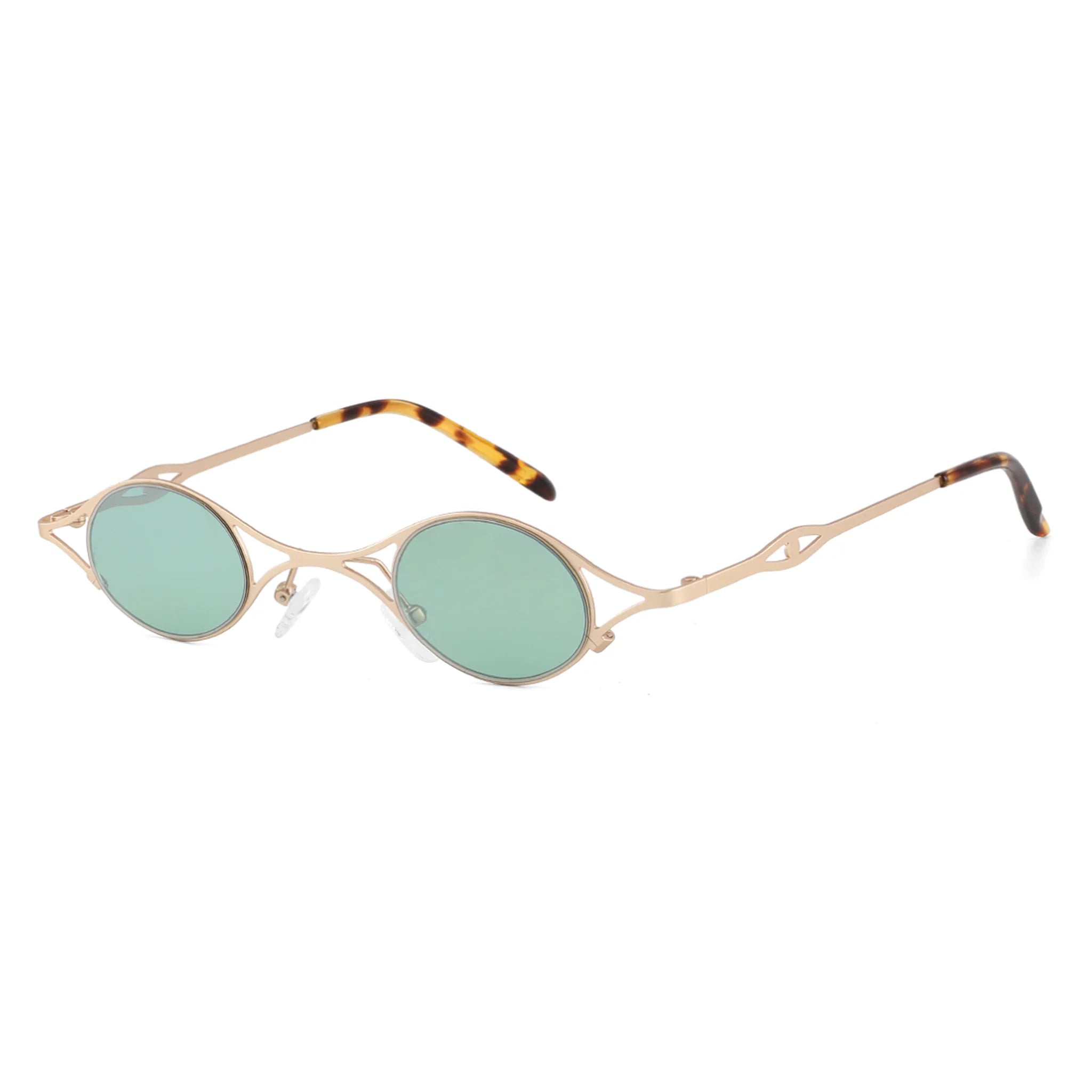 Occhiali da sole ovali in metallo JT-GLT8943 - Joyiris Eyewear
