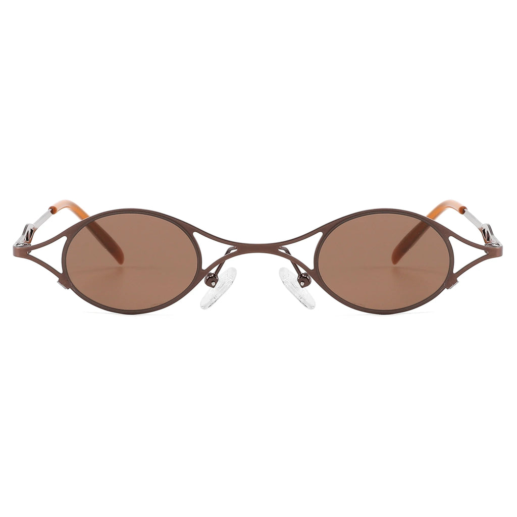 Occhiali da sole ovali in metallo JT-GLT8943 - Joyiris Eyewear