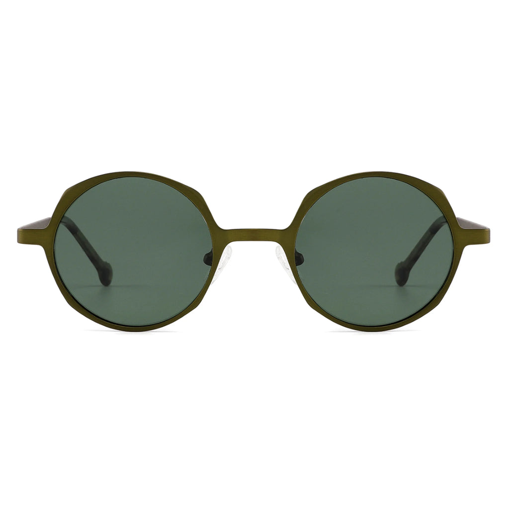 Occhiali da sole rotondi in metallo JT-GLT8954 - Joyiris Eyewear