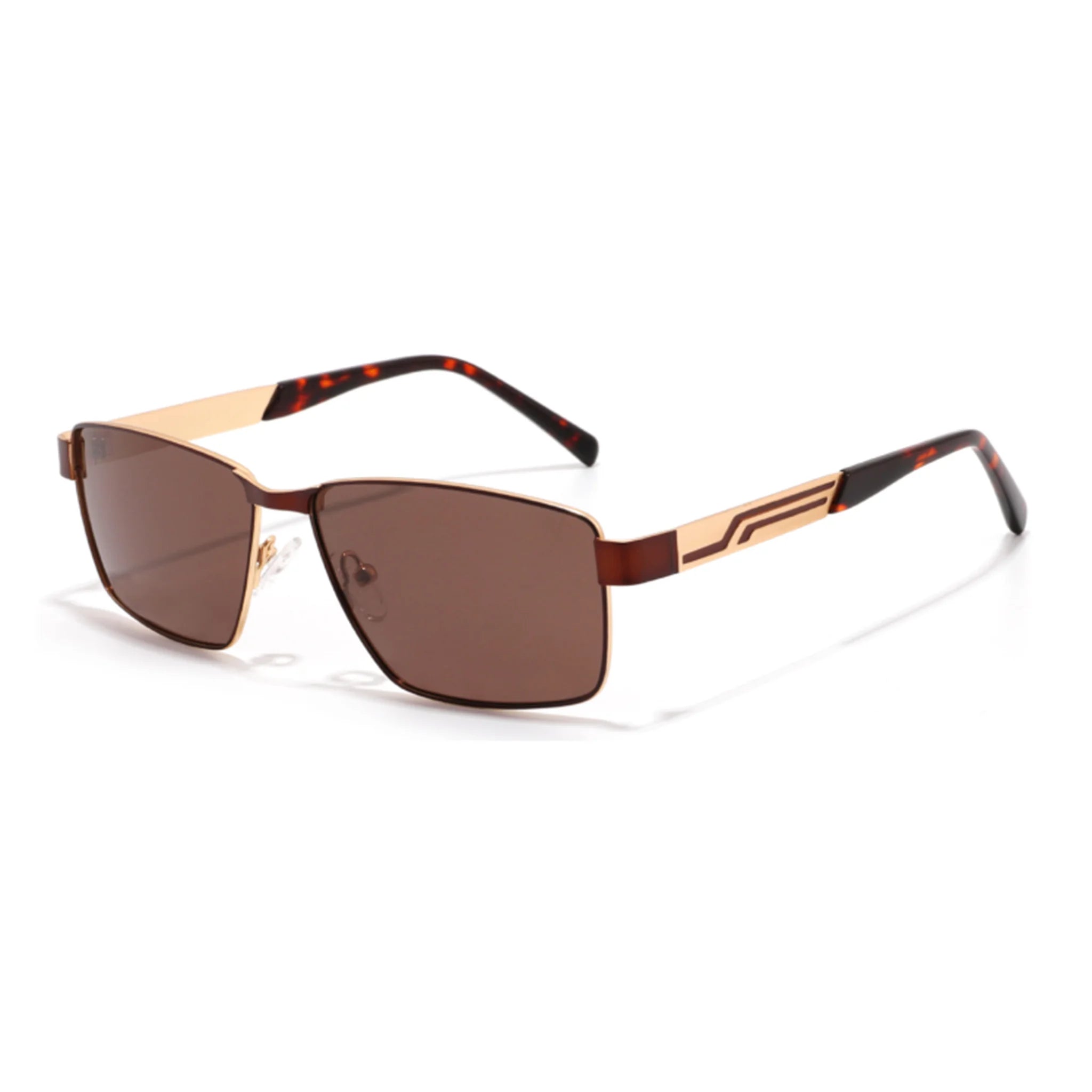 Occhiali da sole rettangolari in metallo JT-GLT8963 - Joyiris Eyewear