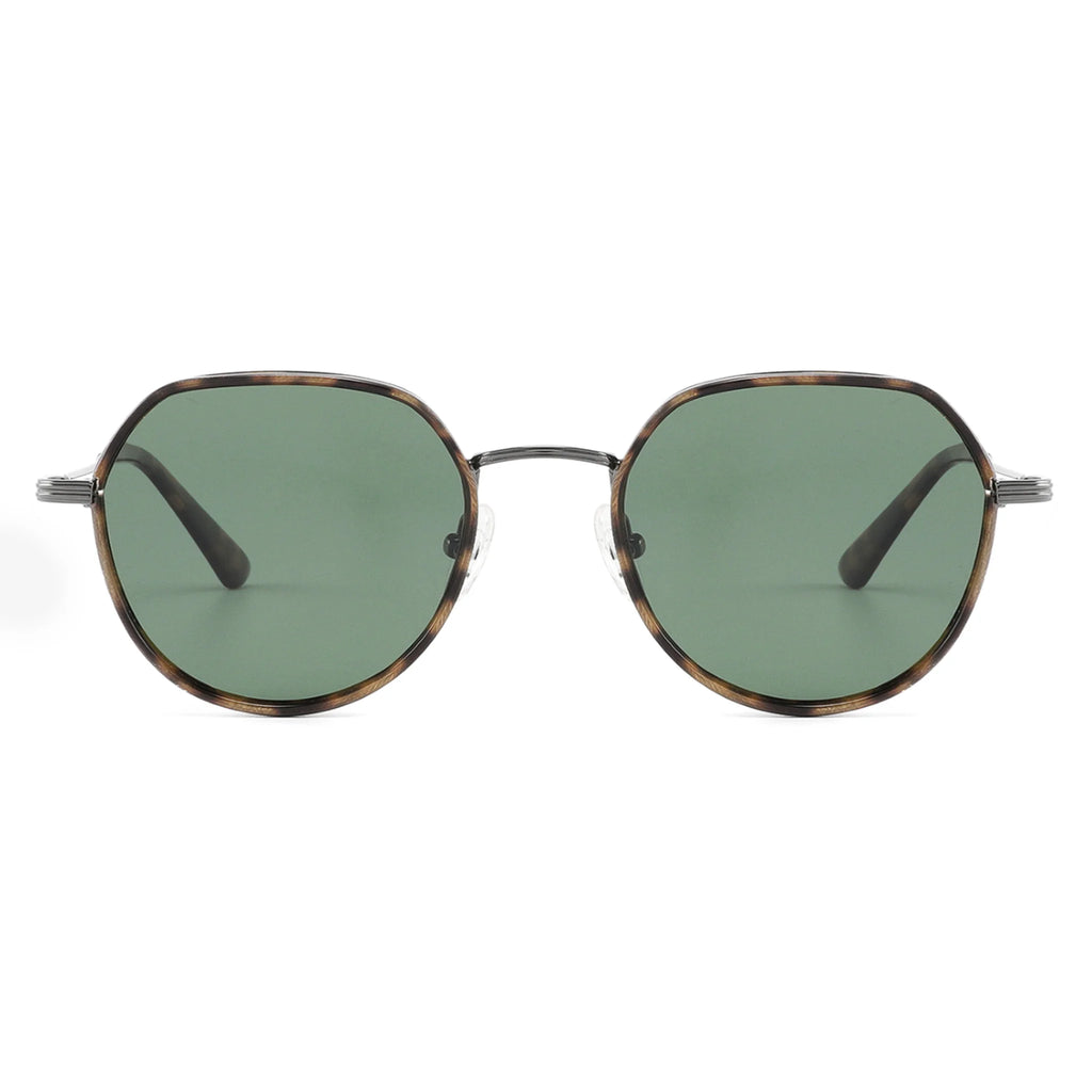 Occhiali da sole geometrici in acetato e metallo JT-GLT8967 - Joyiris Eyewear