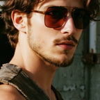Occhiali da sole quadrati in metallo JT-GLT8977 - Joyiris Eyewear