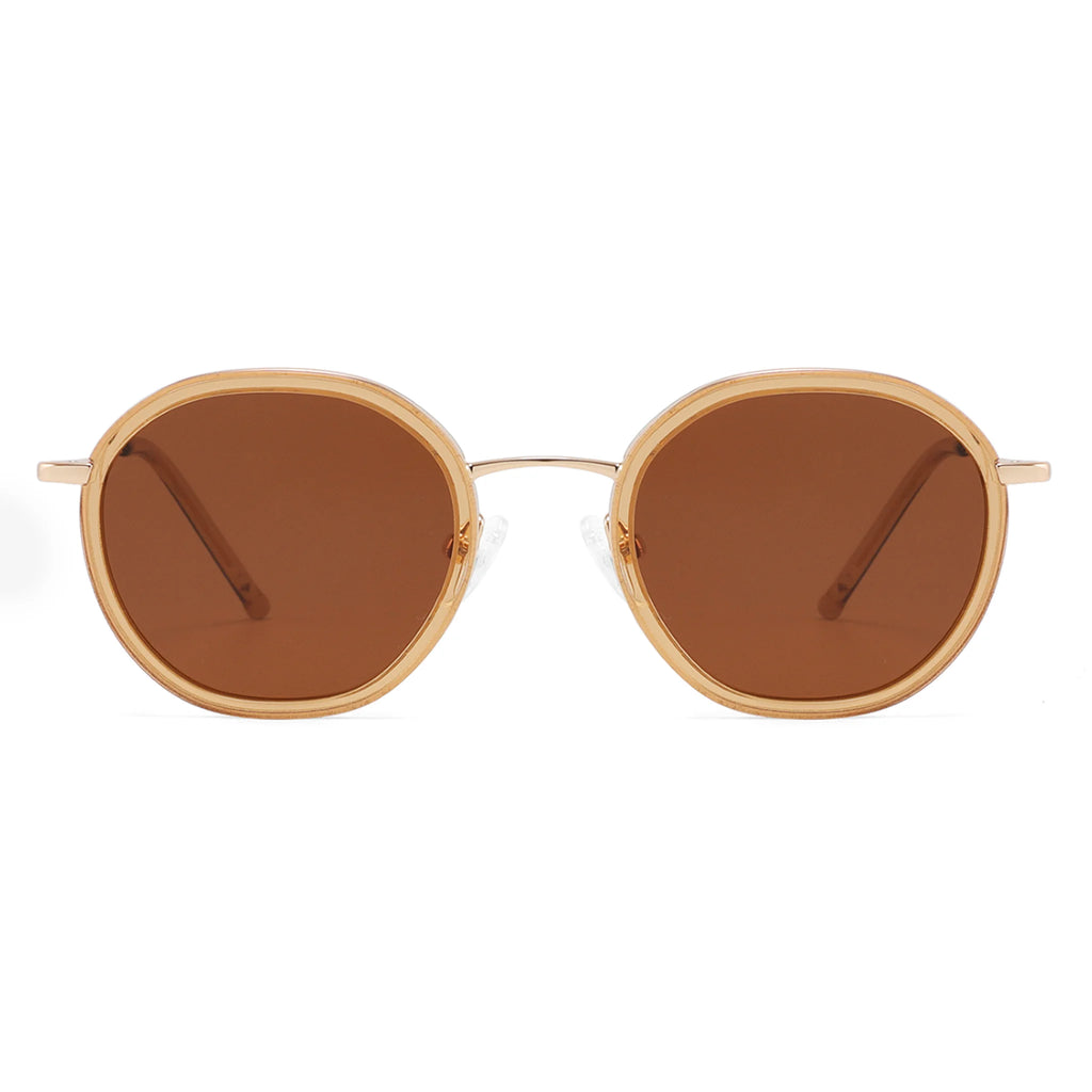 Occhiali da sole ovali in acetato e metallo JT-GLT8988 - Joyiris Eyewear