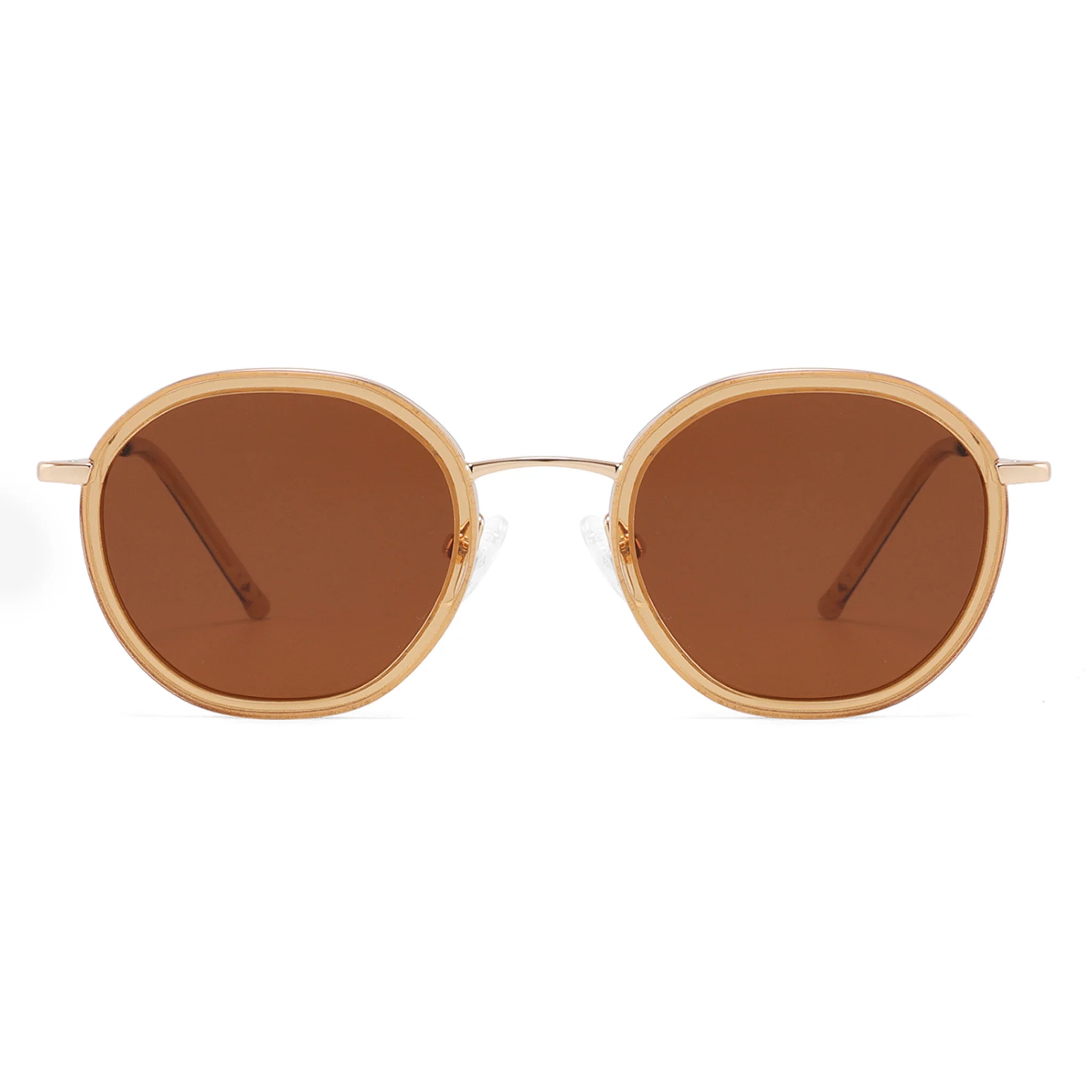 Occhiali da sole ovali in acetato e metallo JT-GLT8988 - Joyiris Eyewear