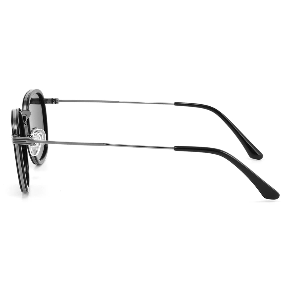 Occhiali da sole ovali in acetato e metallo JT-GLT8989 - Joyiris Eyewear
