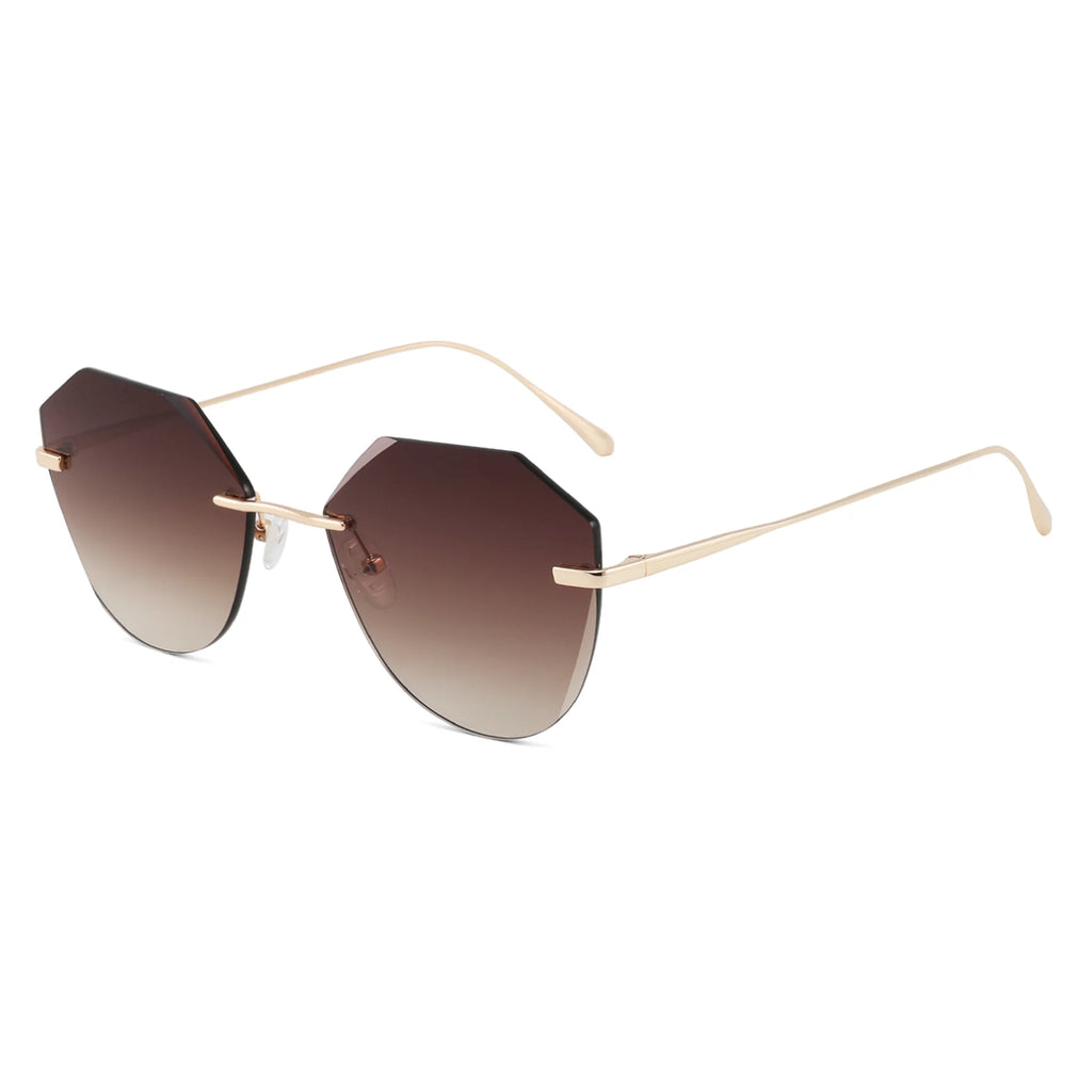 Occhiali da sole geometrici in metallo JT-GLT9008 - Joyiris Eyewear