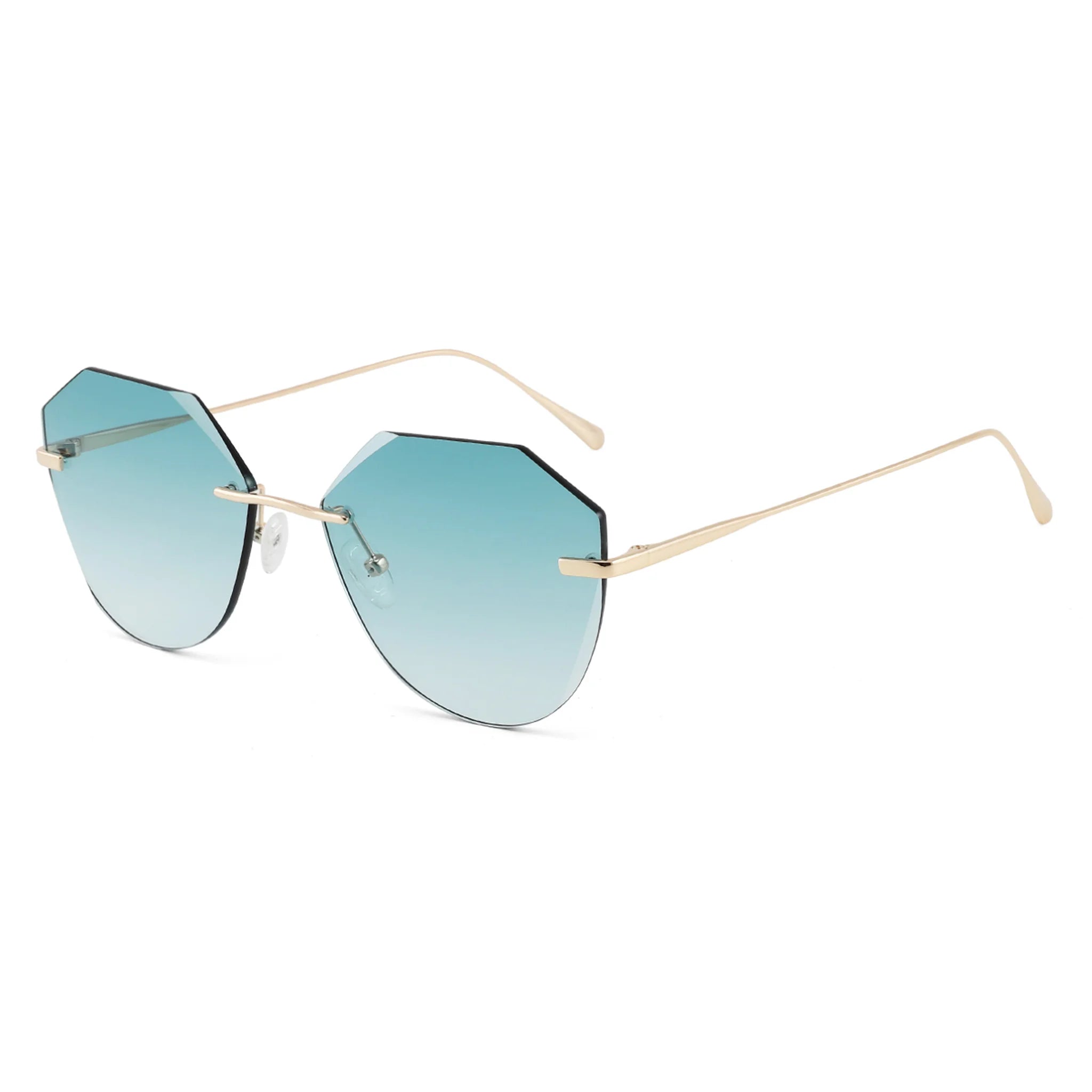 Occhiali da sole geometrici in metallo JT-GLT9008 - Joyiris Eyewear
