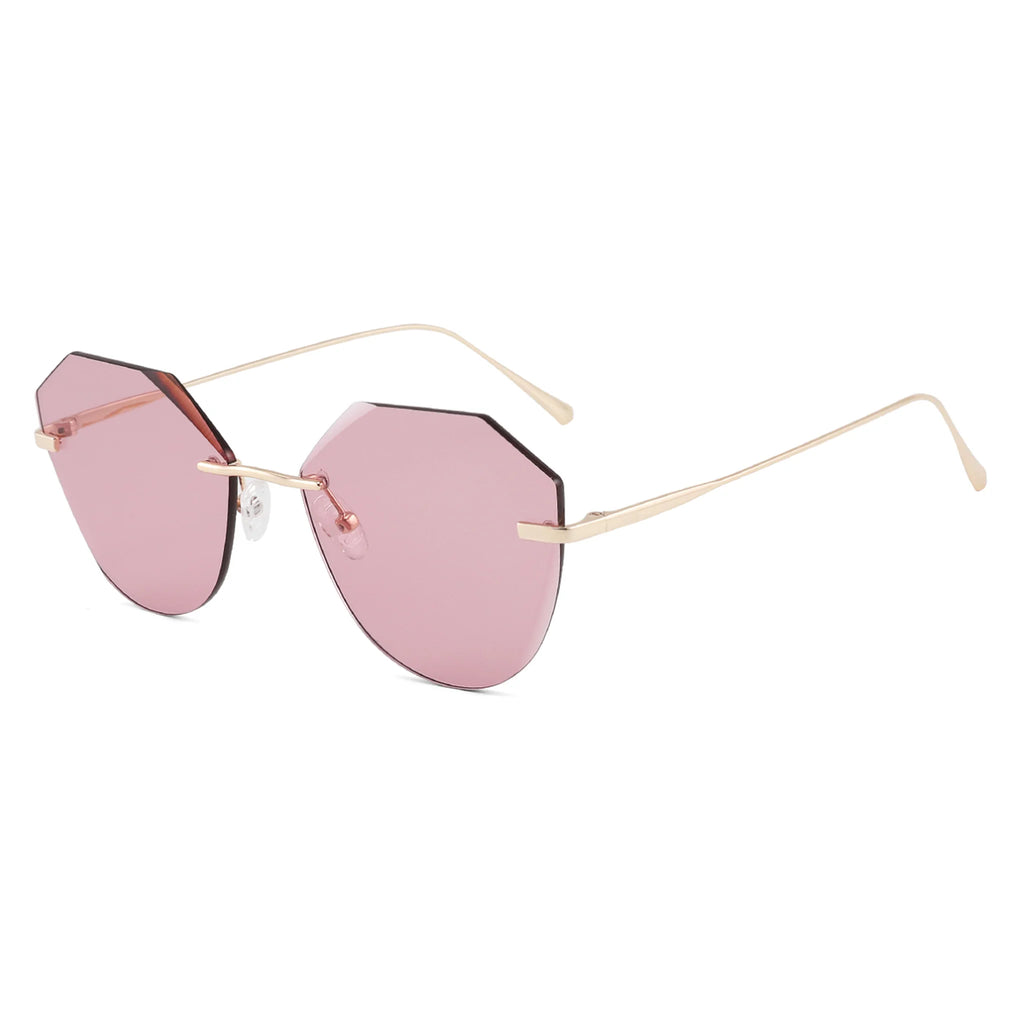 Occhiali da sole geometrici in metallo JT-GLT9008 - Joyiris Eyewear
