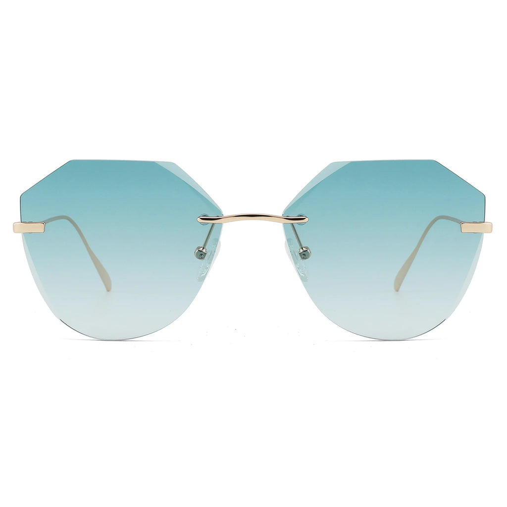 Occhiali da sole geometrici in metallo JT-GLT9008 - Joyiris Eyewear