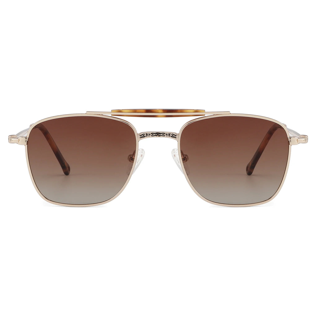 Occhiali da sole rettangolari in metallo JT-GLT9030 - Joyiris Eyewear
