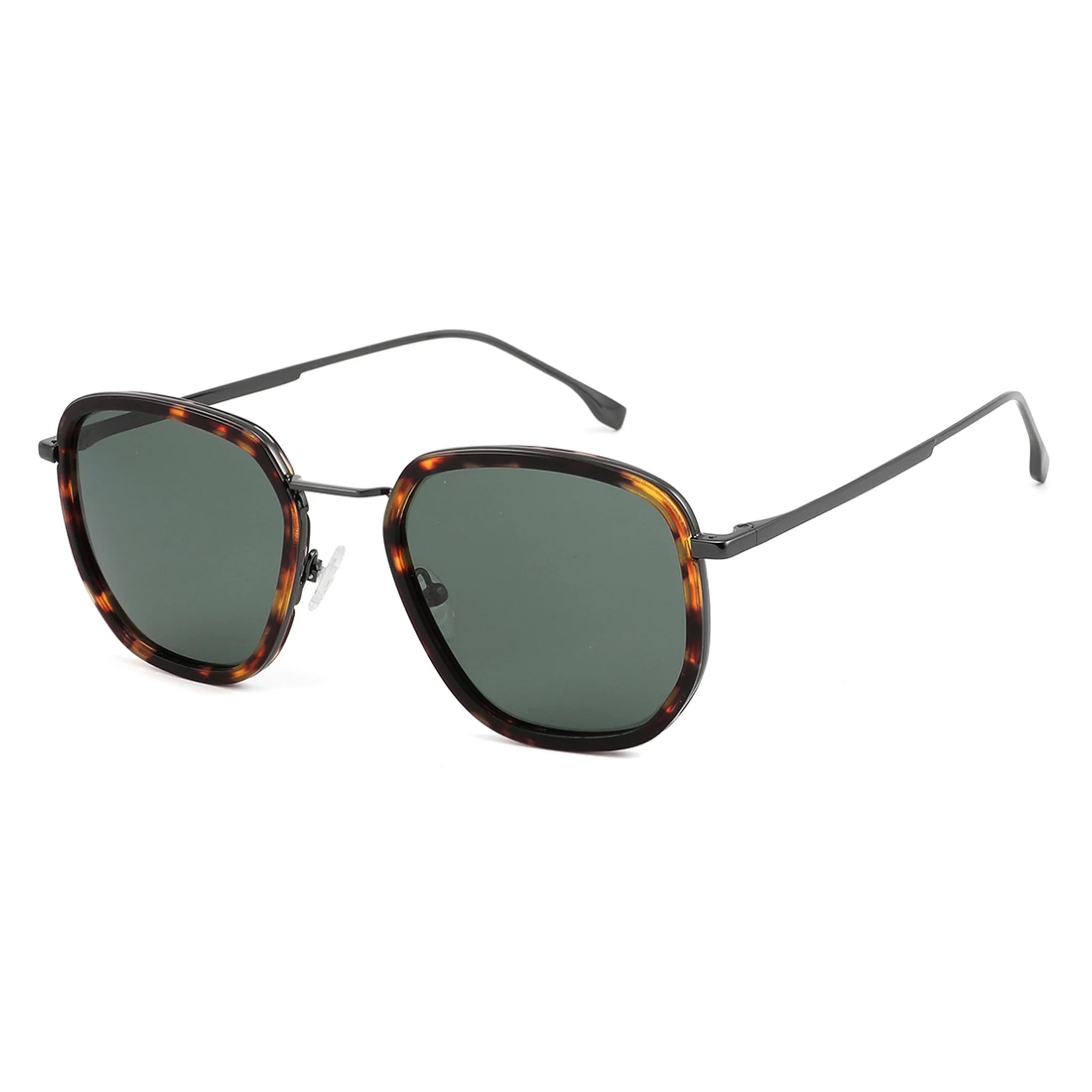 Occhiali da sole geometrici in acetato e metallo JT-GLT9031 - Joyiris Eyewear