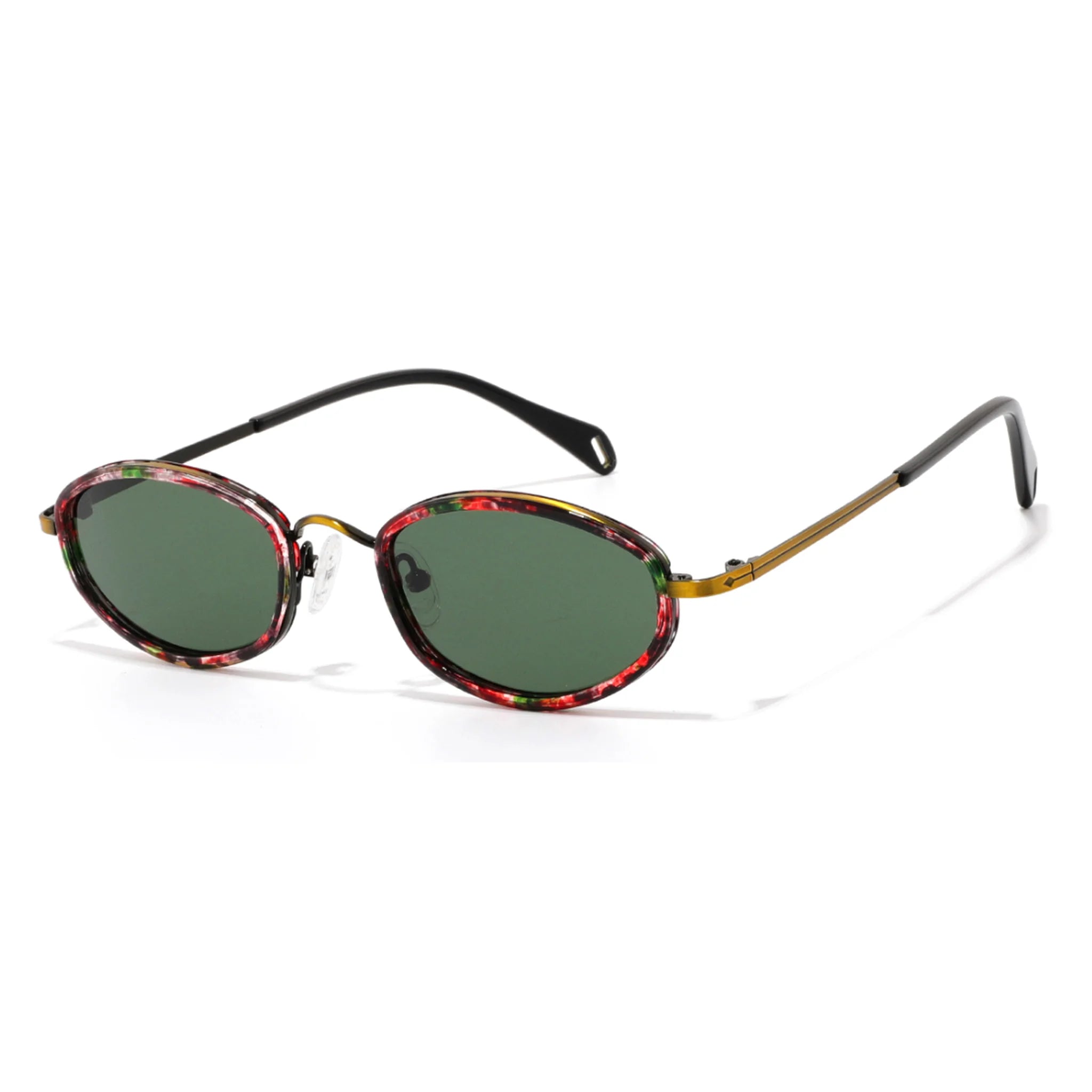 Occhiali da sole ovali in acetato e metallo JT-GLT9049 - Joyiris Eyewear
