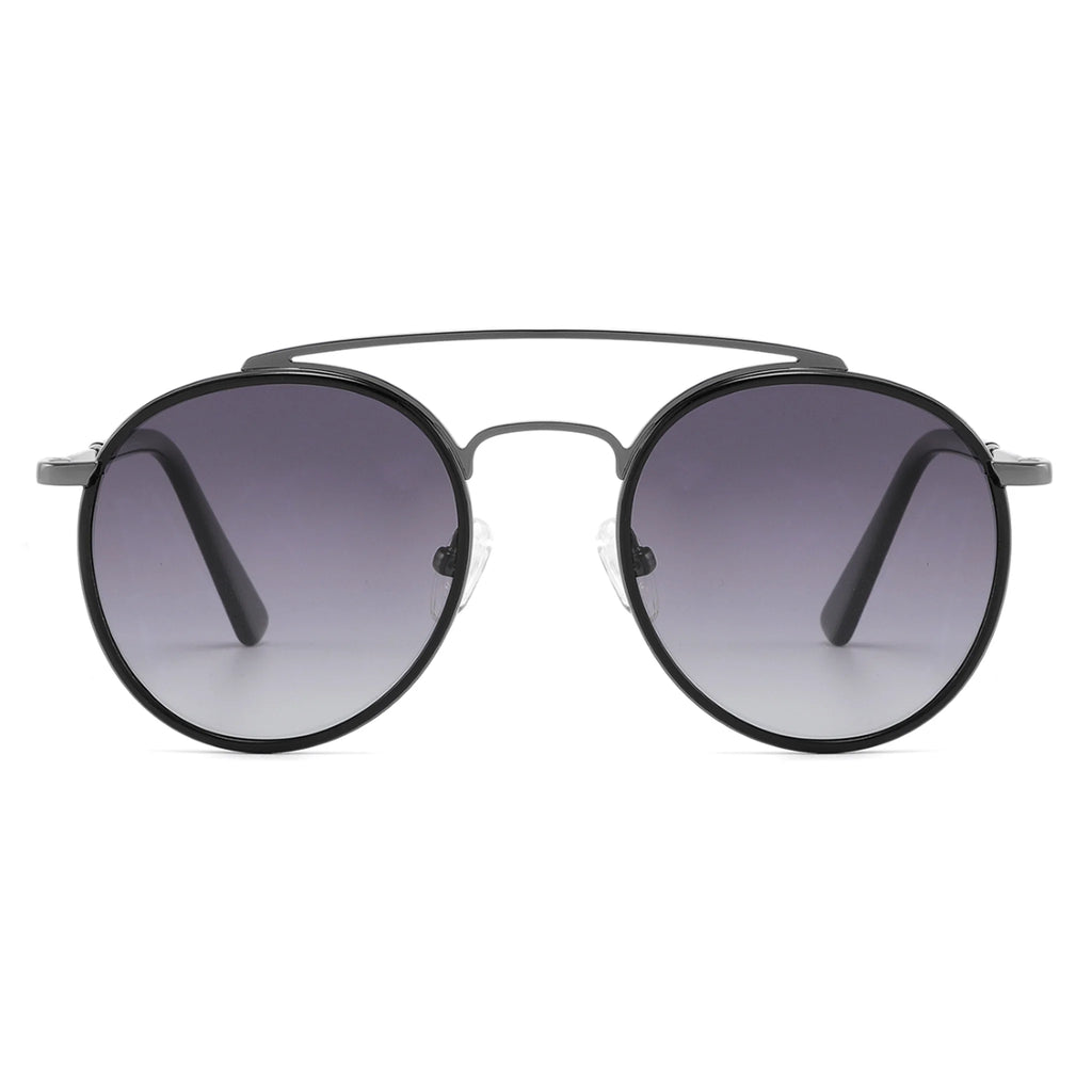Occhiali da sole rotondi in acetato e metallo JT-GLT9050 - Joyiris Eyewear
