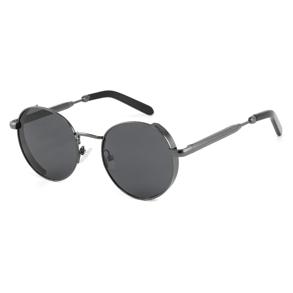 Occhiali da sole rotondi in metallo JT-GLT9055 - Joyiris Eyewear