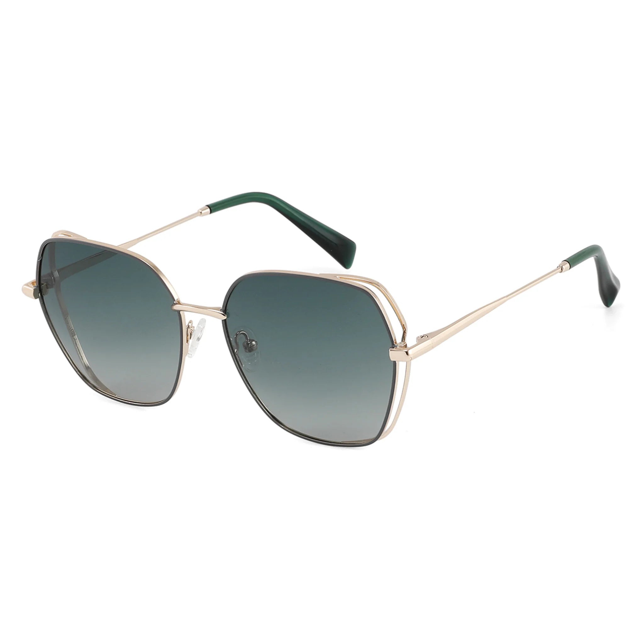 Occhiali da sole geometrici in metallo JT-GLT9063 - Joyiris Eyewear