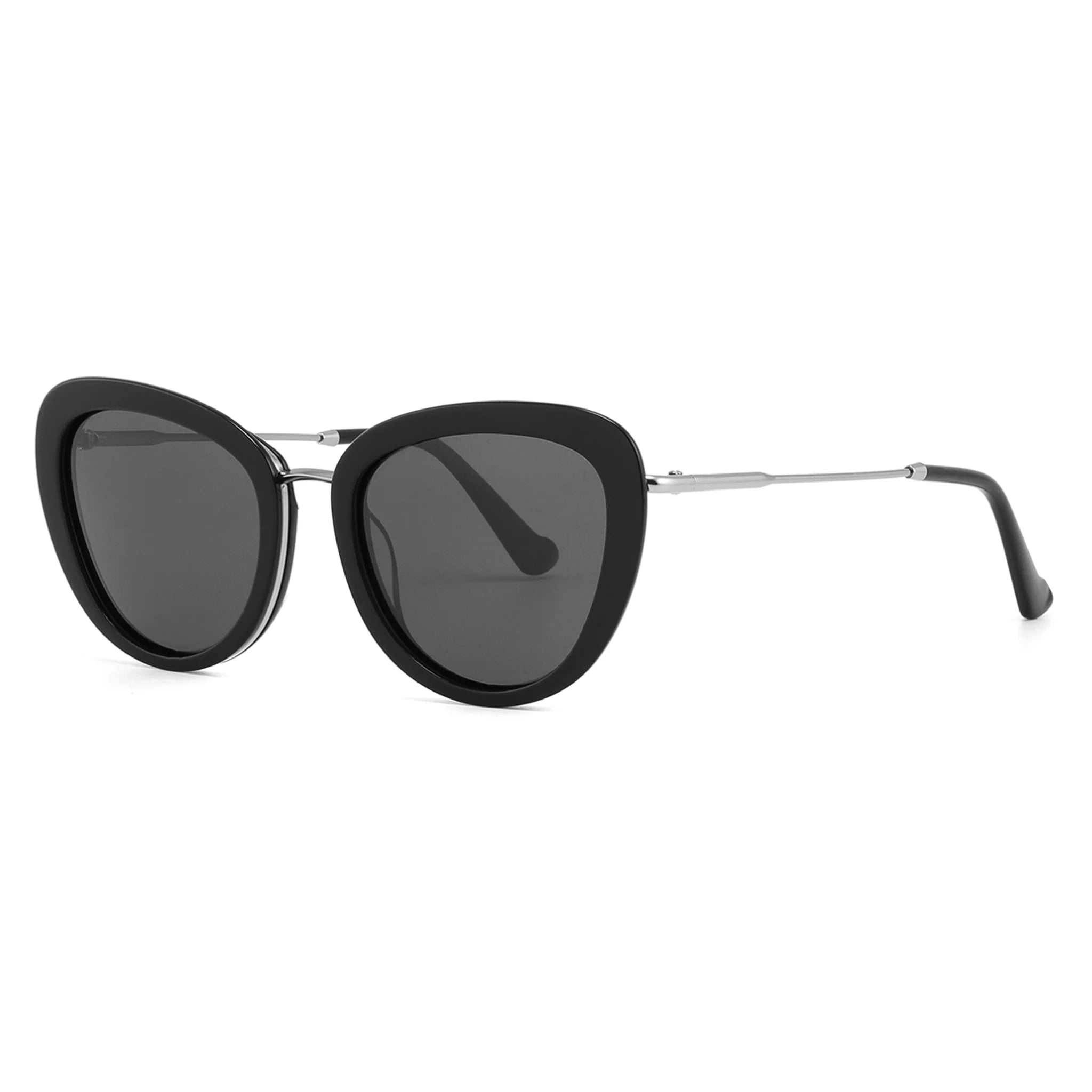 Occhiali da sole cat-eye in acetato e metallo JT-GLT9089 - Joyiris Eyewear