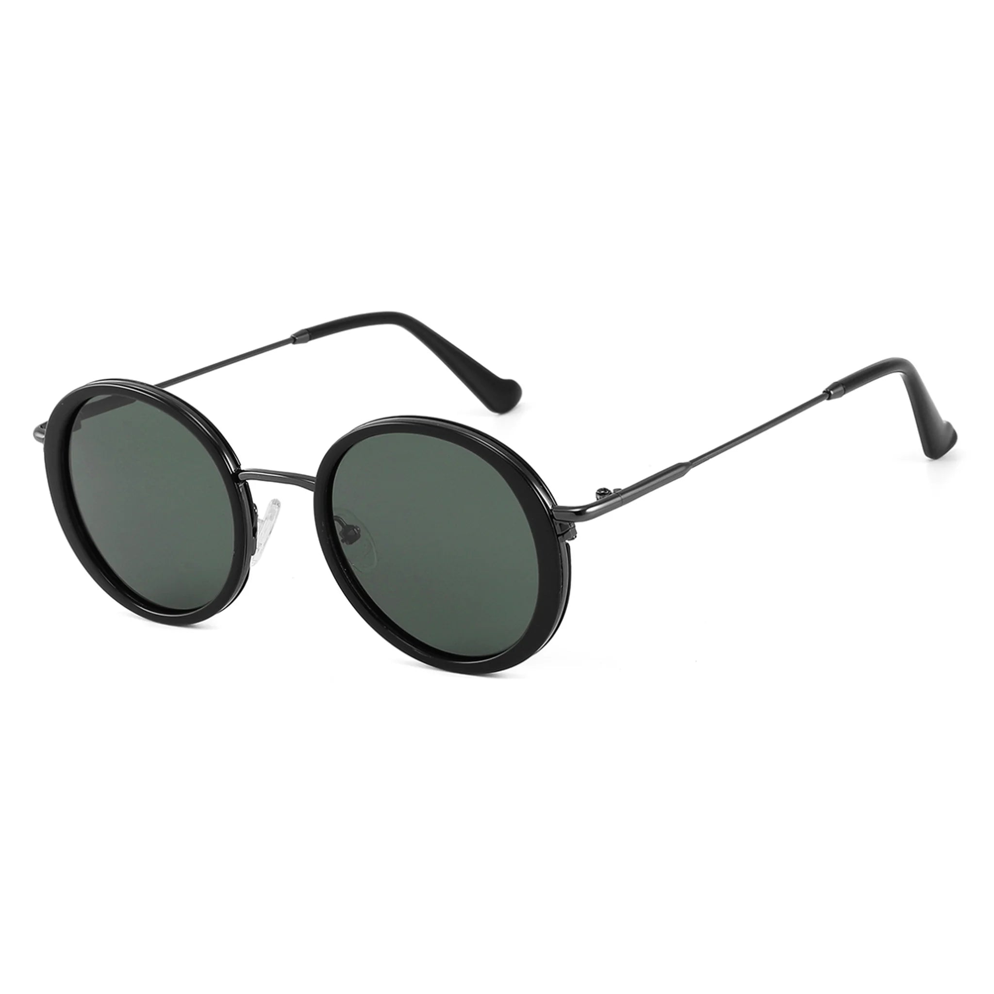 Occhiali da sole rotondi in acetato e metallo JT-GLT9090 - Joyiris Eyewear
