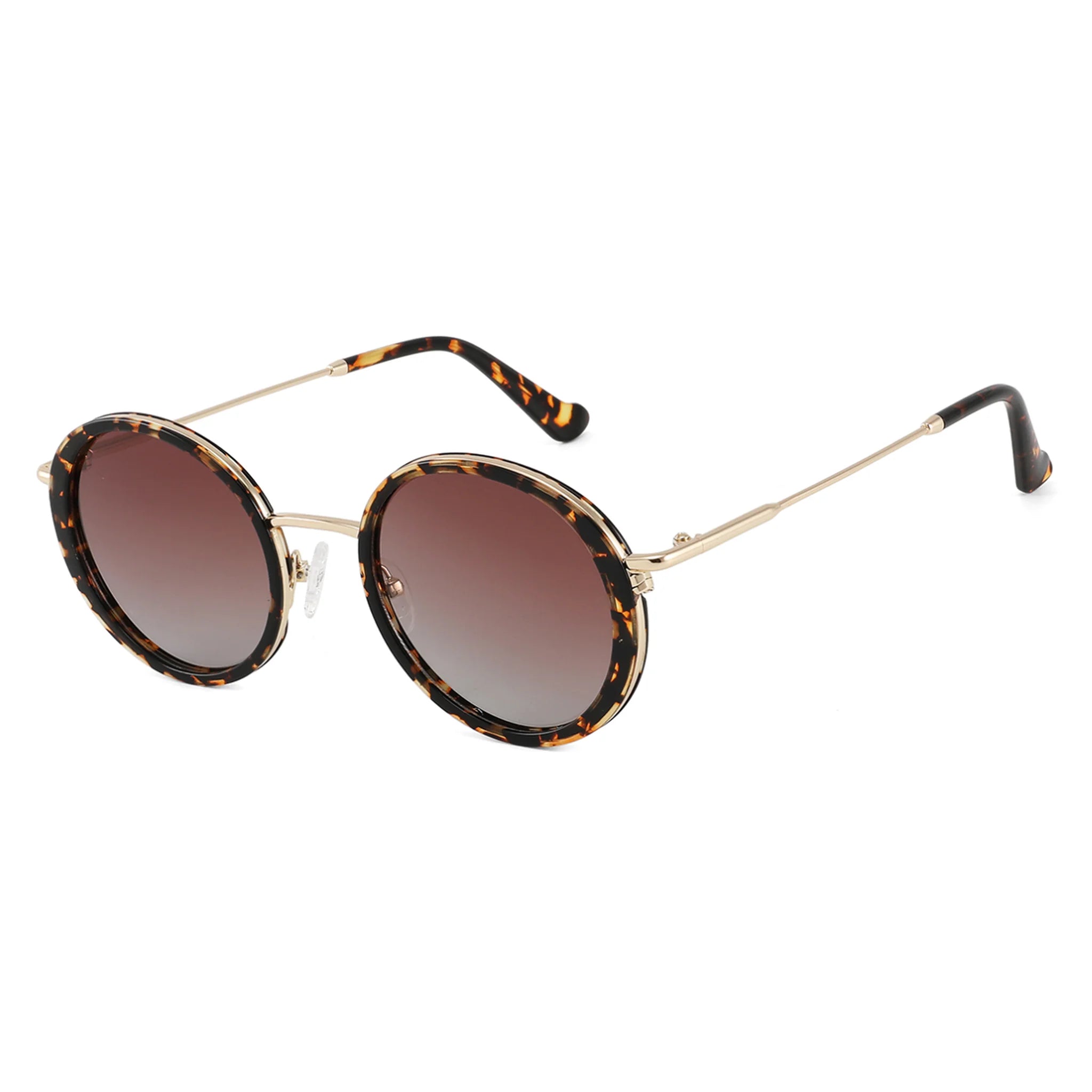 Occhiali da sole rotondi in acetato e metallo JT-GLT9090 - Joyiris Eyewear
