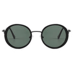 Occhiali da sole rotondi in acetato e metallo JT-GLT9090 - Joyiris Eyewear
