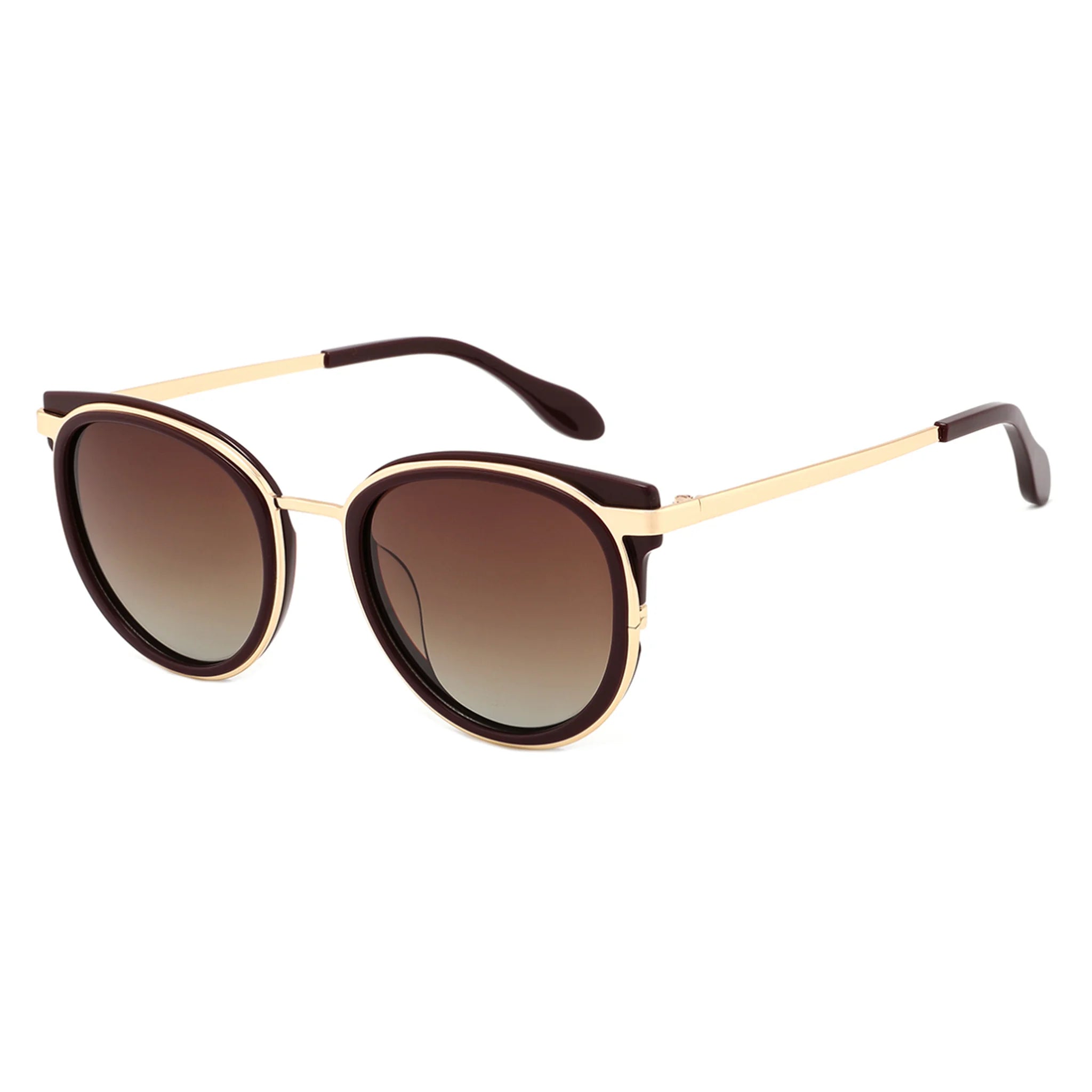 Occhiali da sole cat-eye in acetato e metallo JT-GLT9095 - Joyiris Eyewear