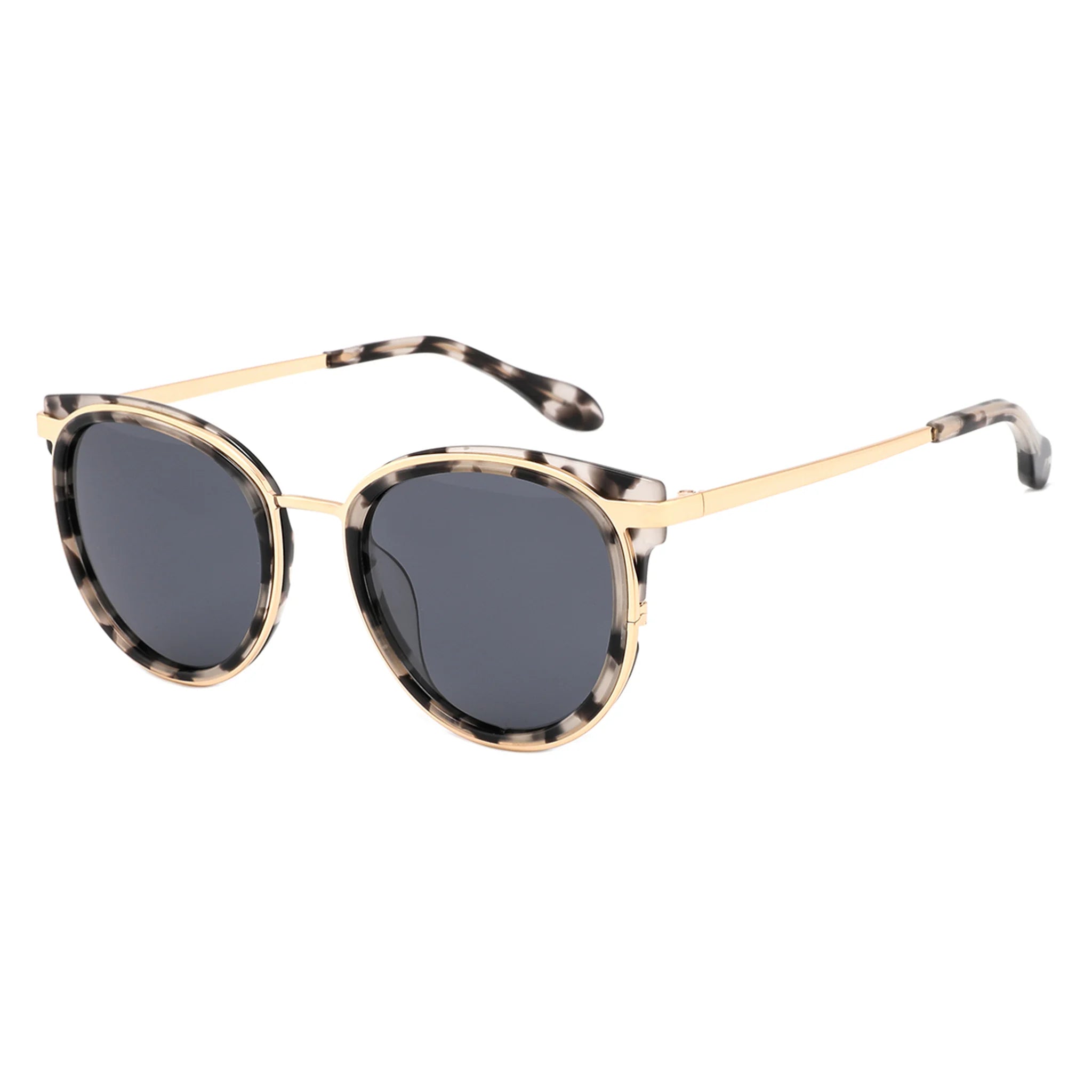 Occhiali da sole cat-eye in acetato e metallo JT-GLT9095 - Joyiris Eyewear