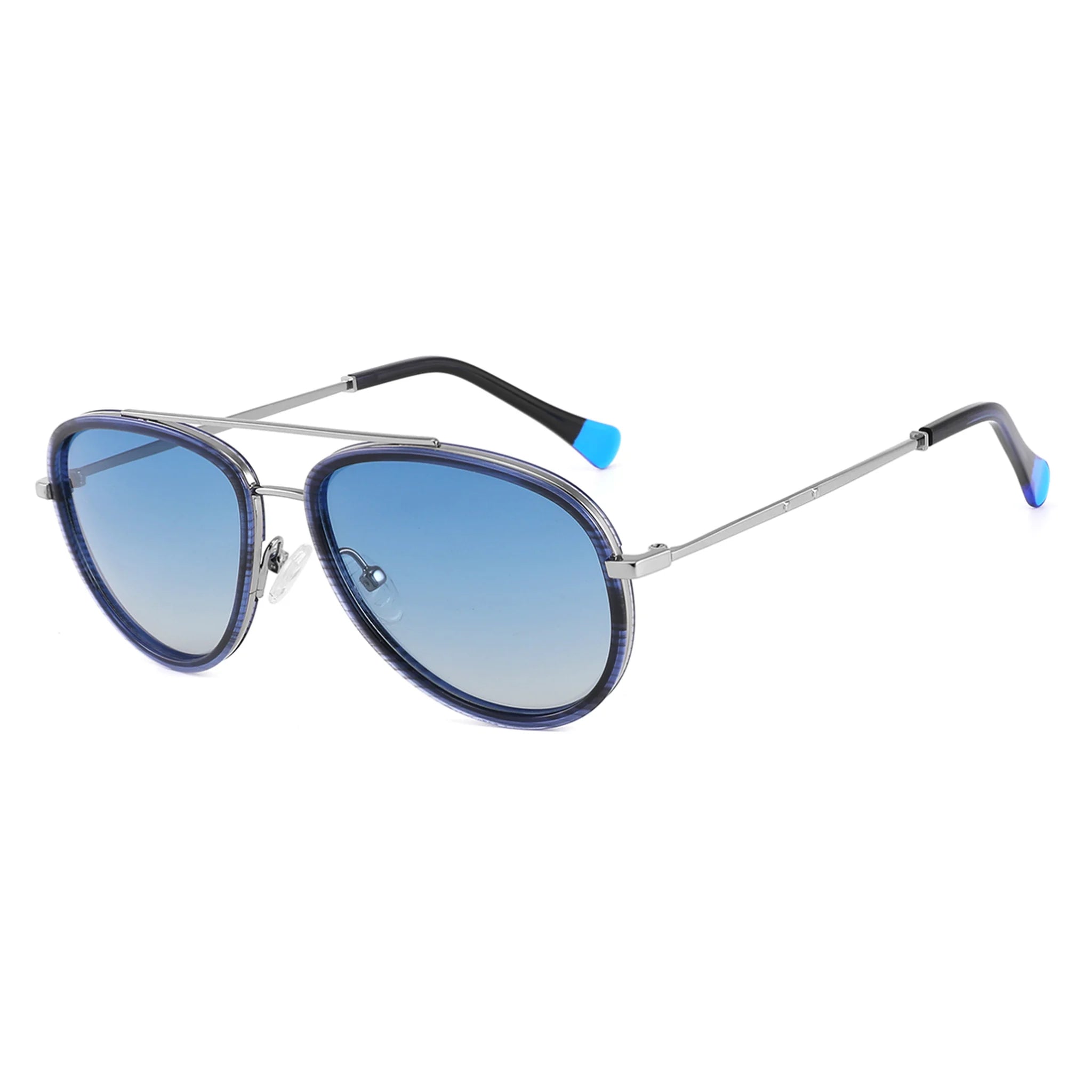 Occhiali da sole ovali in acetato e metallo JT-GLT9097 - Joyiris Eyewear