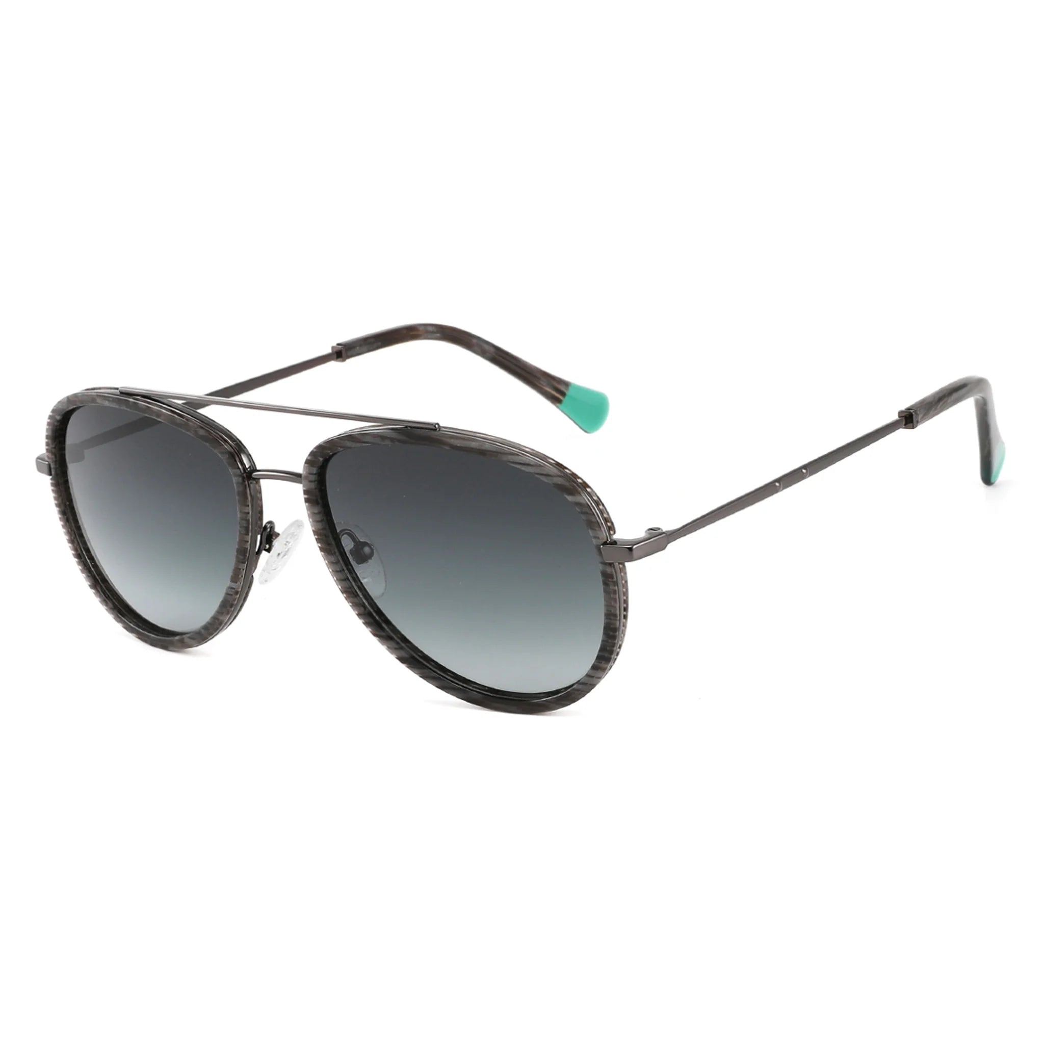 Occhiali da sole ovali in acetato e metallo JT-GLT9097 - Joyiris Eyewear