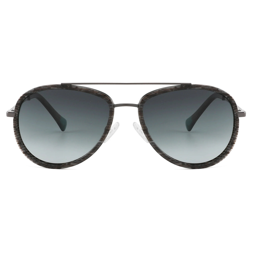 Occhiali da sole ovali in acetato e metallo JT-GLT9097 - Joyiris Eyewear