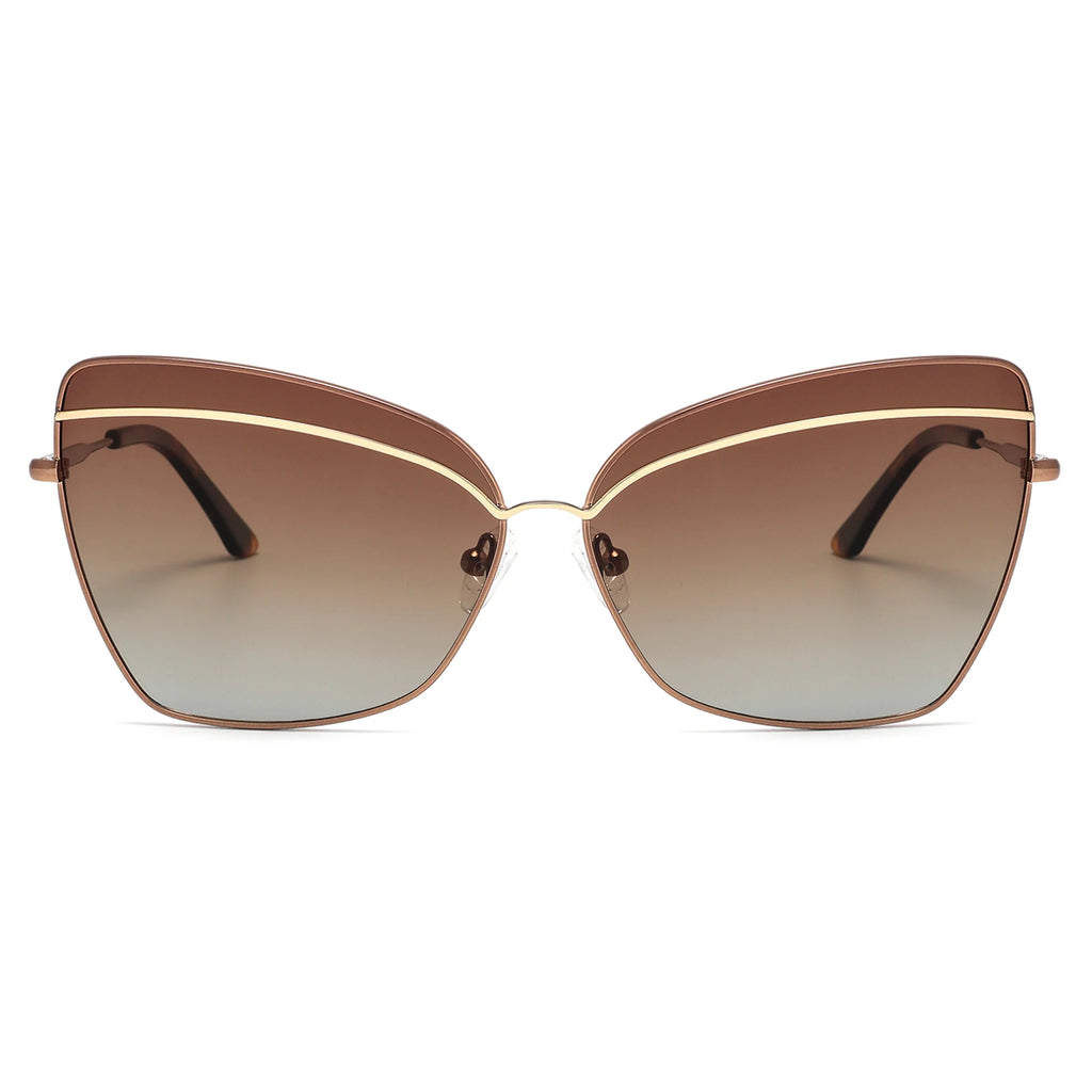 Occhiali da sole cat-eye in metallo JT-GLT9099 - Joyiris Eyewear