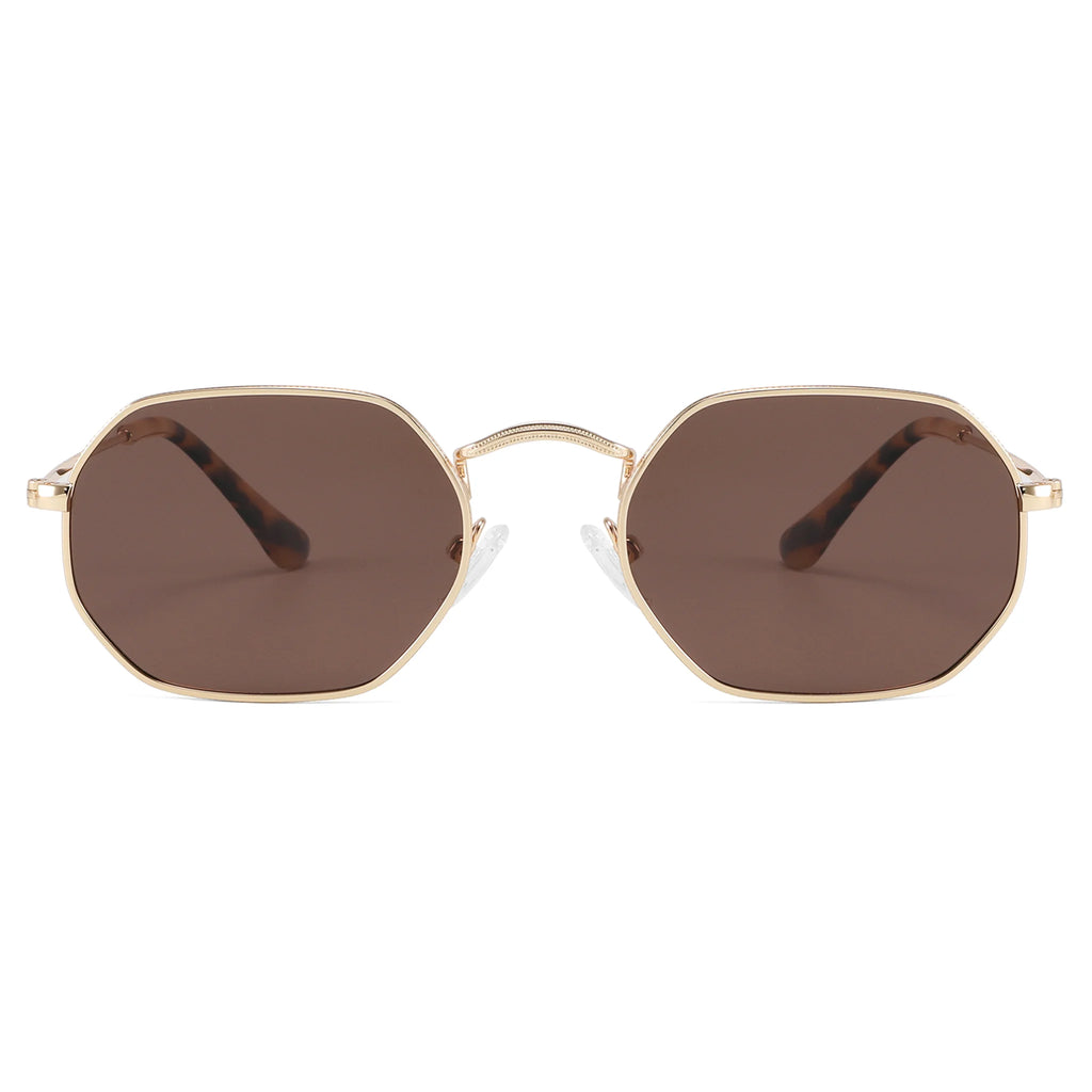 Occhiali da sole geometrici in metallo JT-GLT9107 - Joyiris Eyewear