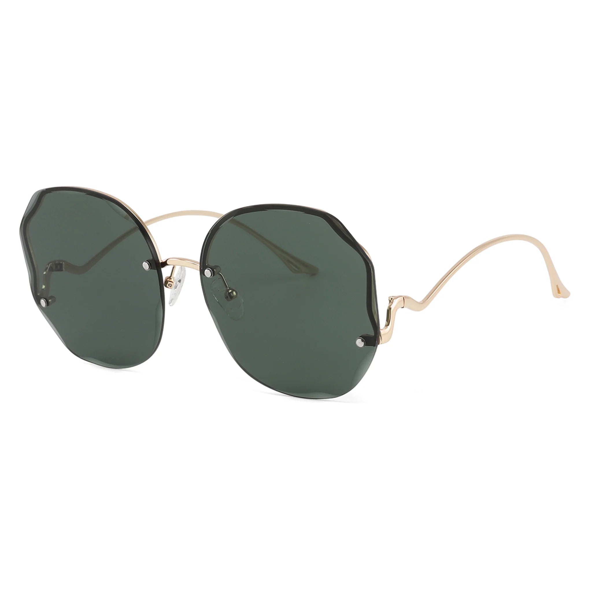 Occhiali da sole geometrici in metallo JT-GLT9111 - Joyiris Eyewear