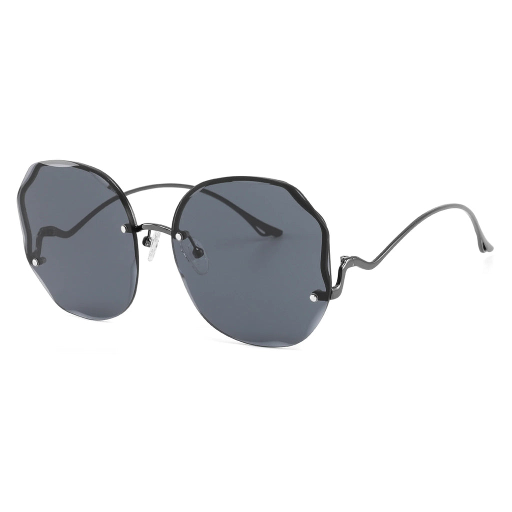 Occhiali da sole geometrici in metallo JT-GLT9111 - Joyiris Eyewear