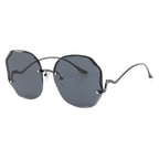 Occhiali da sole geometrici in metallo JT-GLT9111 - Joyiris Eyewear