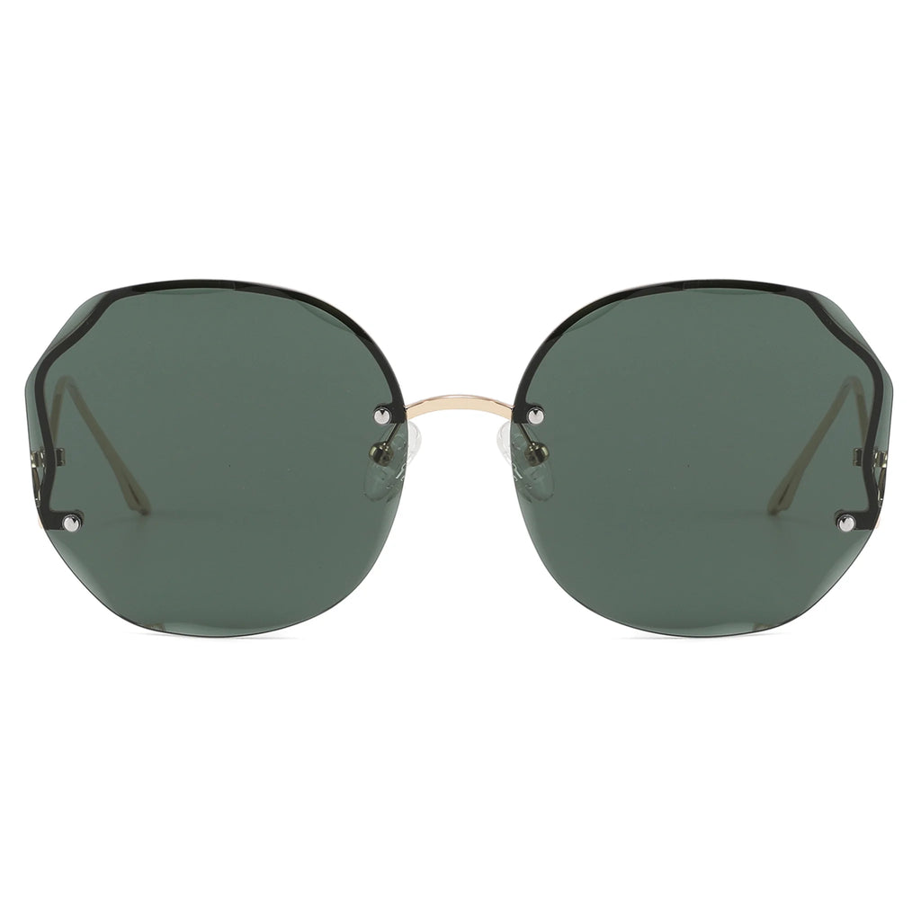 Occhiali da sole geometrici in metallo JT-GLT9111 - Joyiris Eyewear