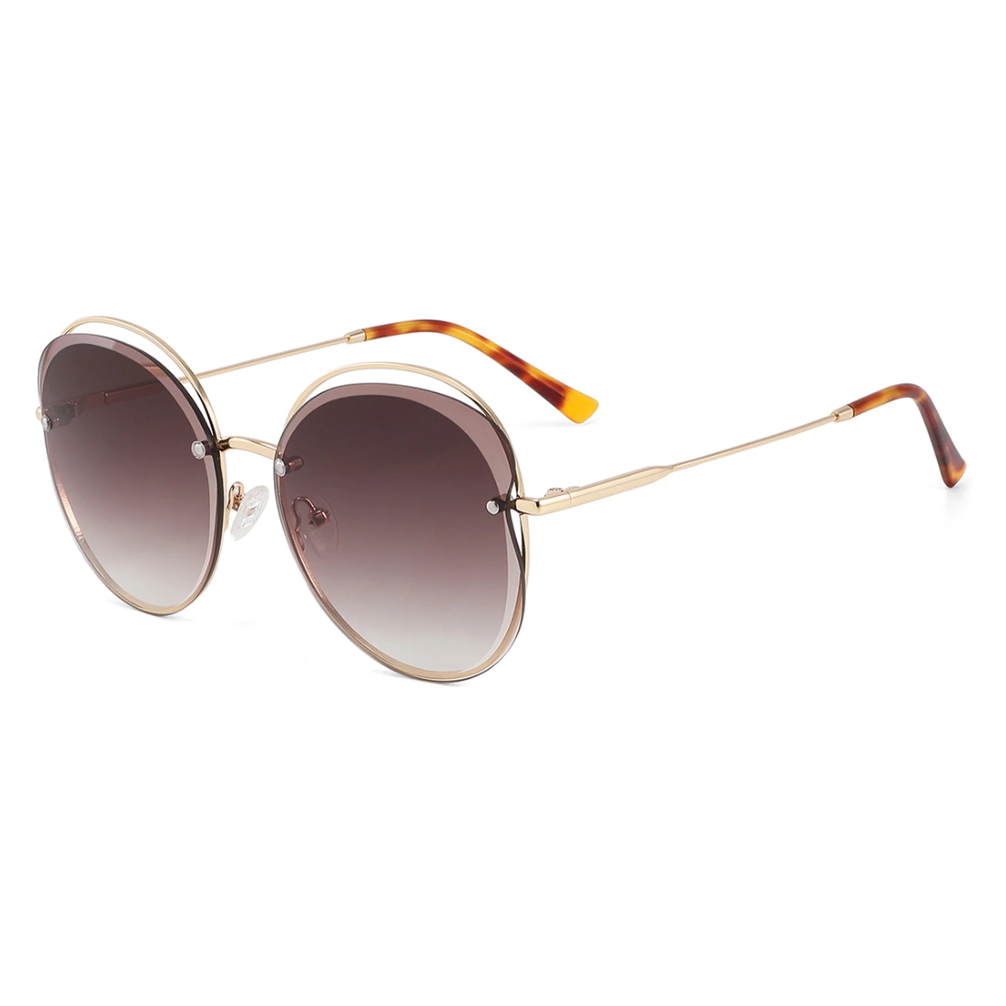 Occhiali da sole rotondi in metallo JT-GLT9121 - Joyiris Eyewear