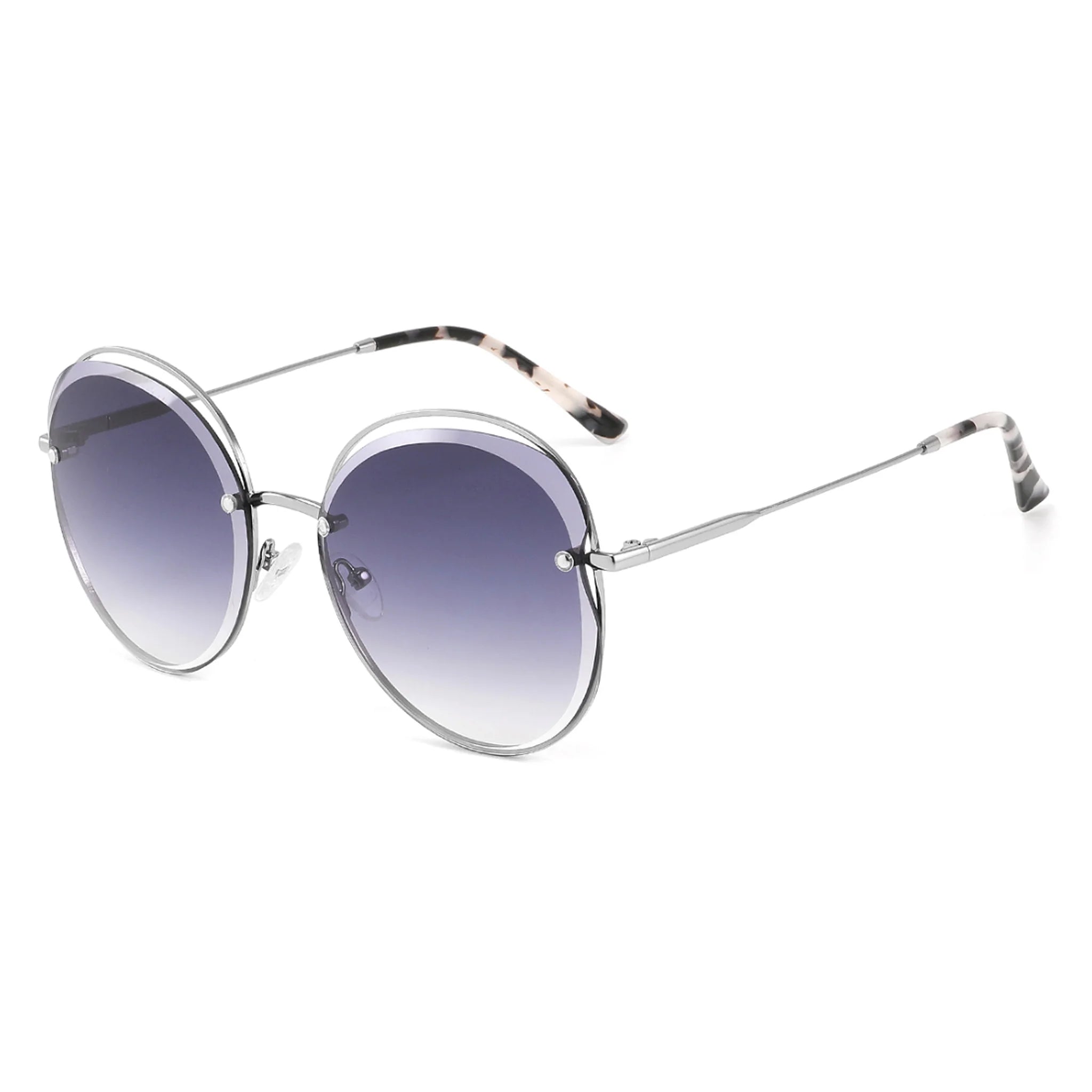 Occhiali da sole rotondi in metallo JT-GLT9121 - Joyiris Eyewear