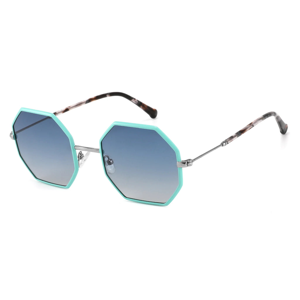 Occhiali da sole geometrici in metallo JT-GLT9143 - Joyiris Eyewear