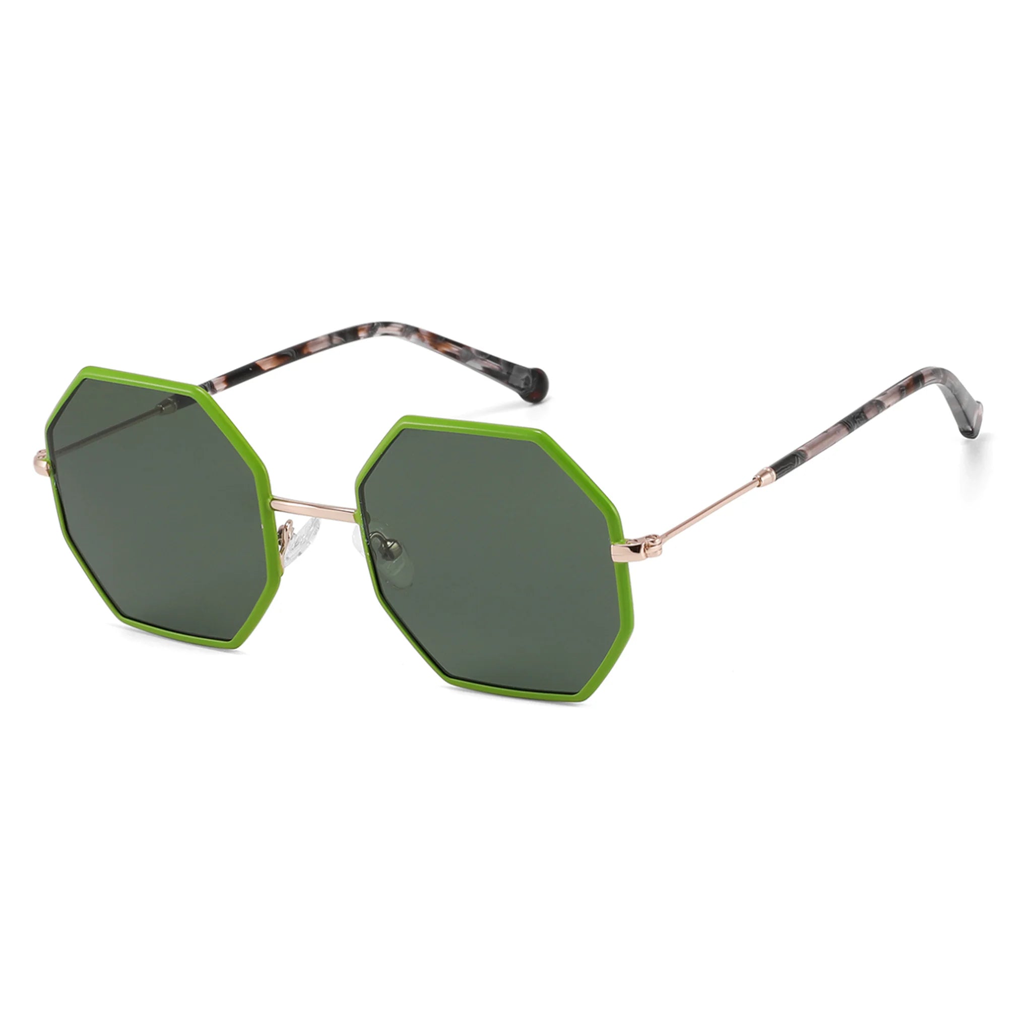 Occhiali da sole geometrici in metallo JT-GLT9143 - Joyiris Eyewear