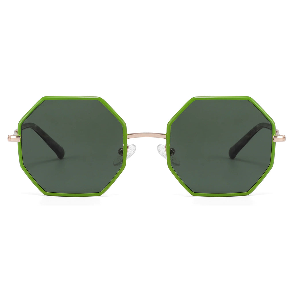 Occhiali da sole geometrici in metallo JT-GLT9143 - Joyiris Eyewear