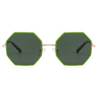 Occhiali da sole geometrici in metallo JT-GLT9143 - Joyiris Eyewear