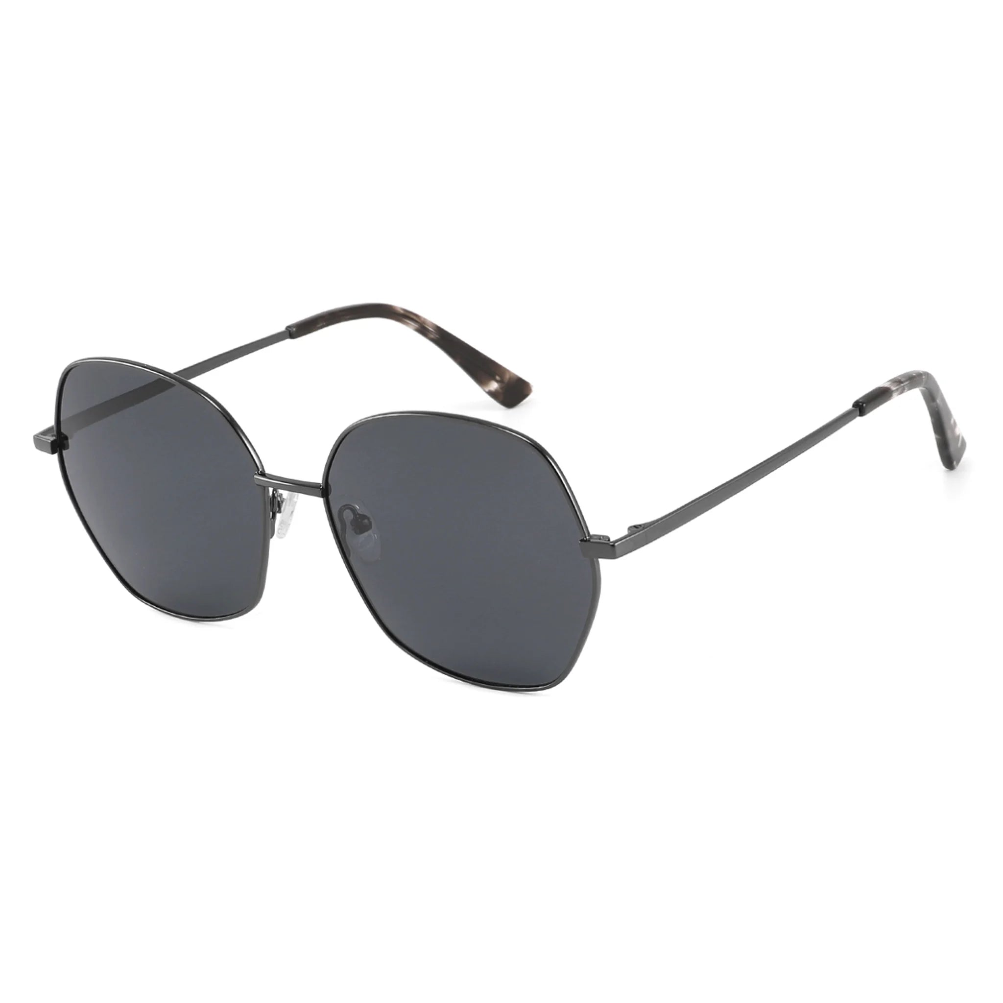Occhiali da sole geometrici in metallo JT-GLT9152 - Joyiris Eyewear