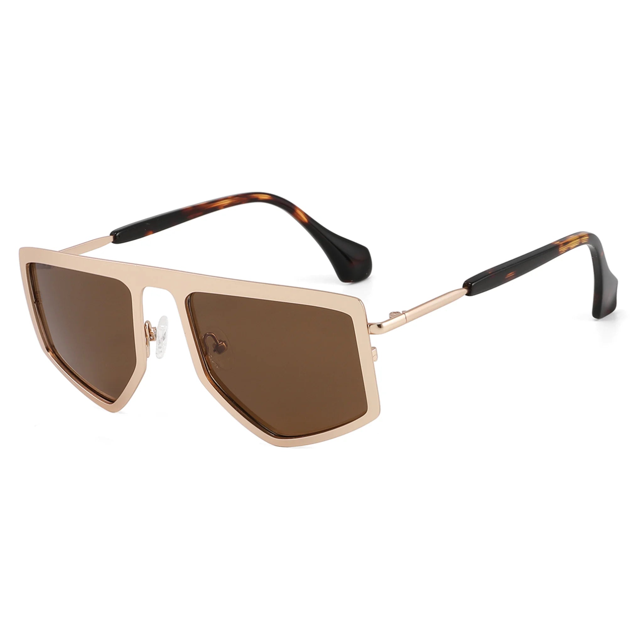 Occhiali da sole geometrici in metallo JT-GLT9157 - Joyiris Eyewear