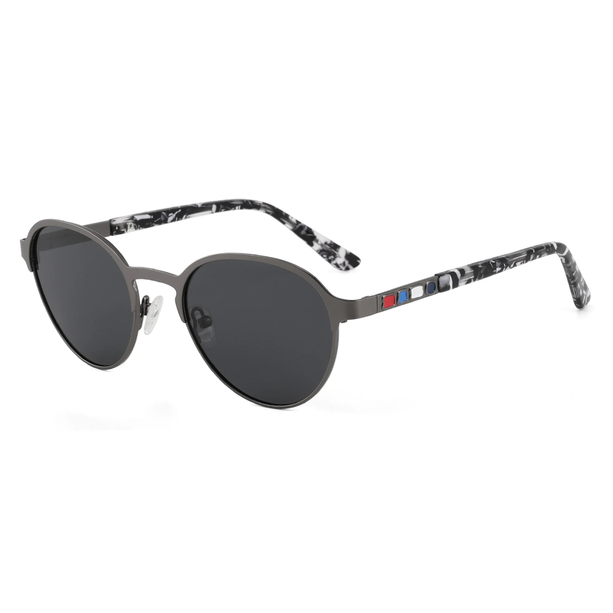 Occhiali da sole rotondi in metallo JT-GLT9169 - Joyiris Eyewear